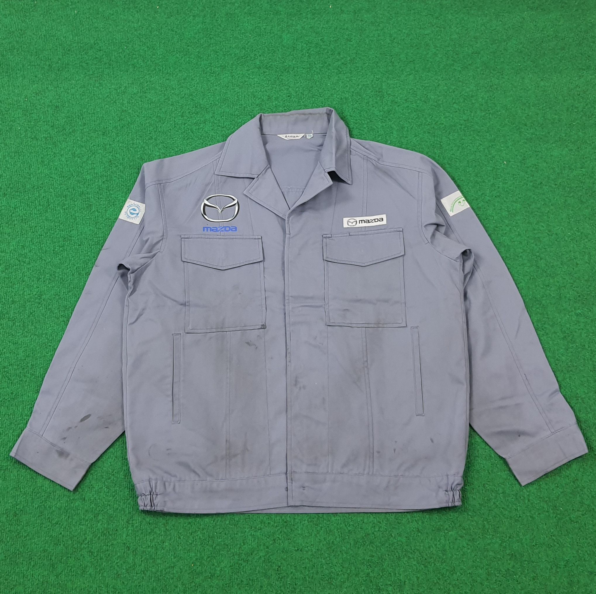 Japanese Brand × Vintage Vintage Mazda Japanese Racing Motorsports Jacket Size US L / EU 52-54 / 3 - 3 Thumbnail