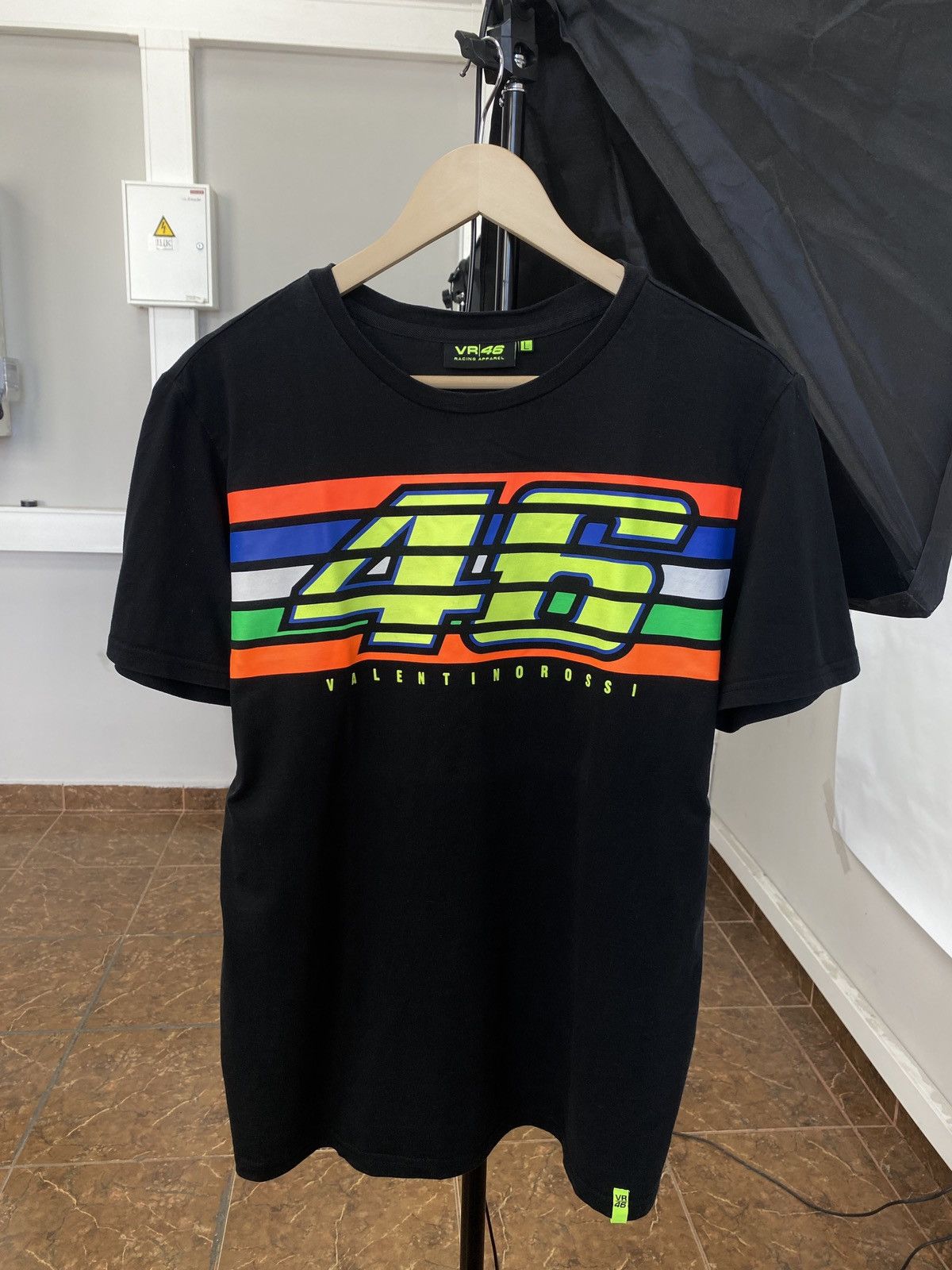 Yamaha Vintage VALENTINO ROSSI 46 World Champion t-shirt rare Size US L / EU 52-54 / 3 - 1 Thumbnail