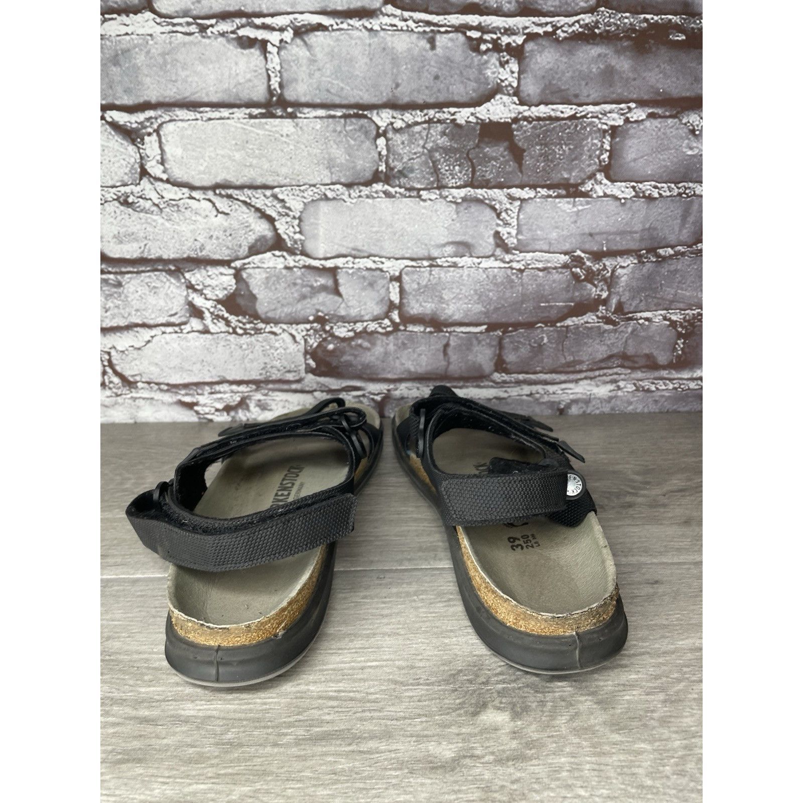Birkenstock Birkenstock Kalahari Black Cross Country Strap Sandals Women Size US 8 / IT 38 - 5 Thumbnail