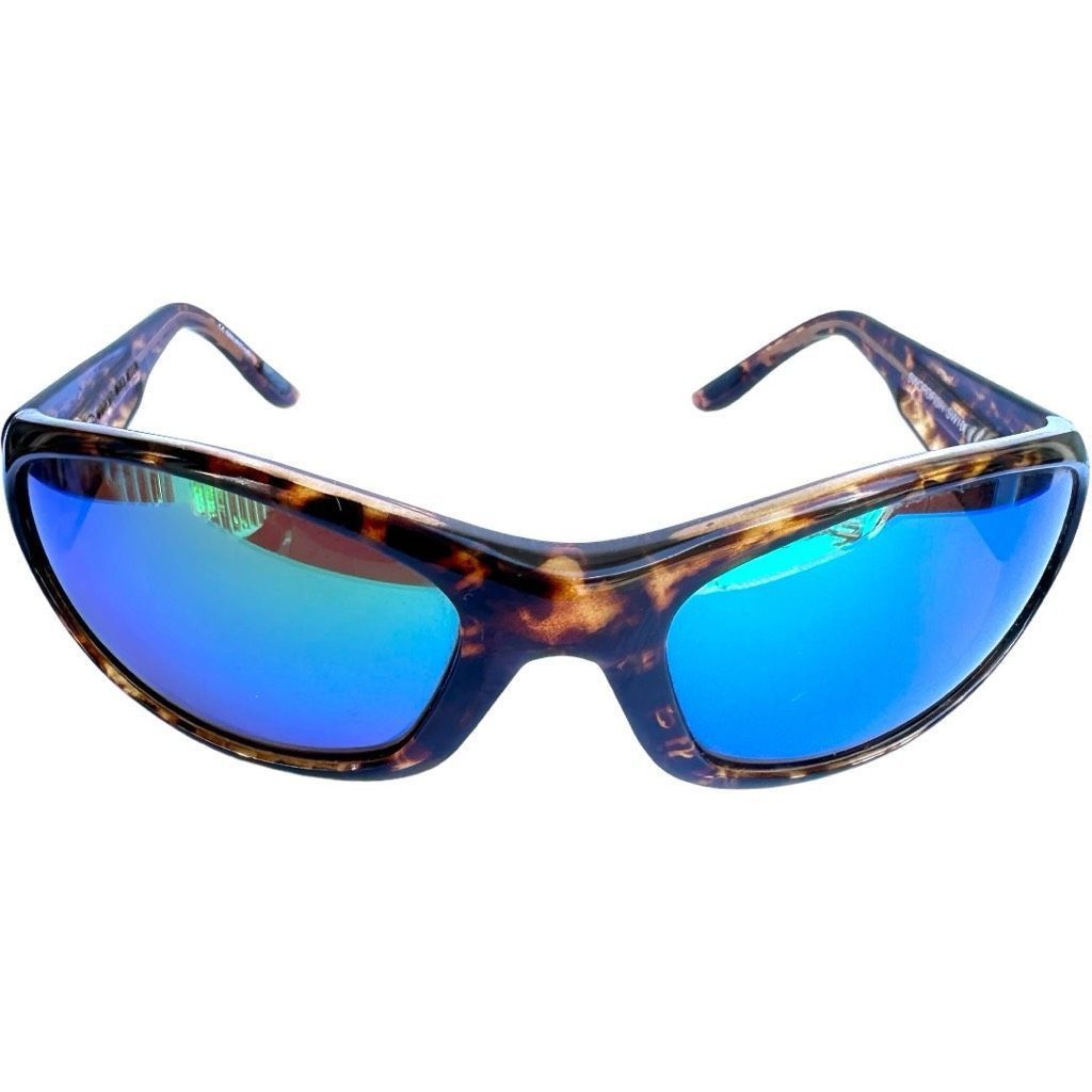 Costa Del Mar COSTA DEL MAR Sunglasses SW10 Swordfish Tortoise Brown Blue Mirrored Lenses Made In Mauritius Retired Model RARE Size ONE SIZE - 1 Thumbnail