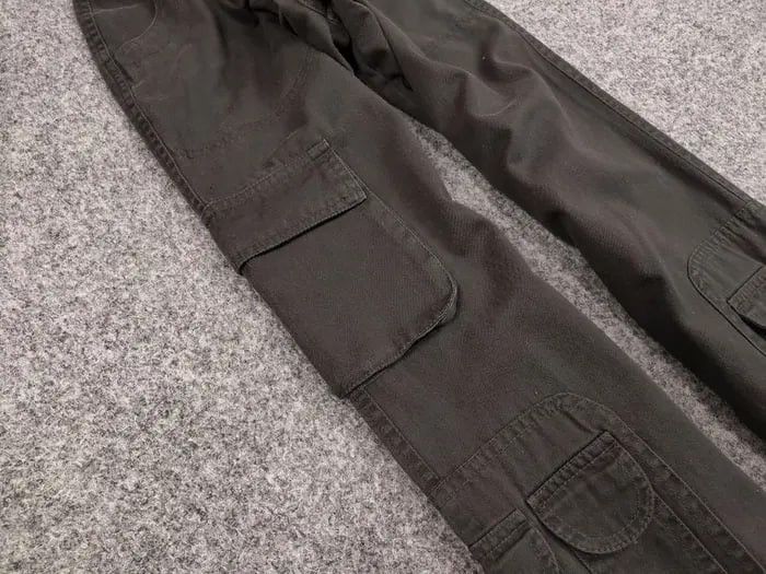 Japanese Brand Vintage 90's Japanese Baggy Multi Pocket Cargo pants Womens Size 32" / US 10 / IT 46 - 12 Thumbnail