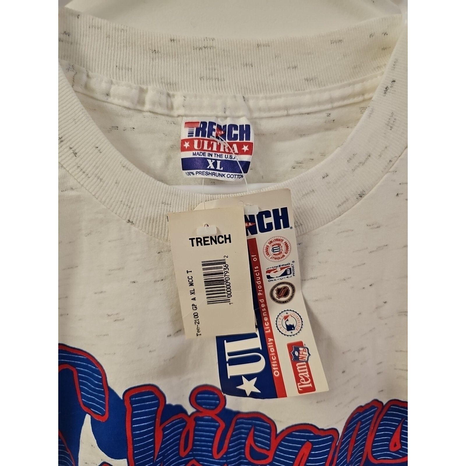 Other VTG Trench Chicago Cubs T-shirt XL USA Made Single Stitch Size US XL / EU 56 / 4 - 8 Thumbnail