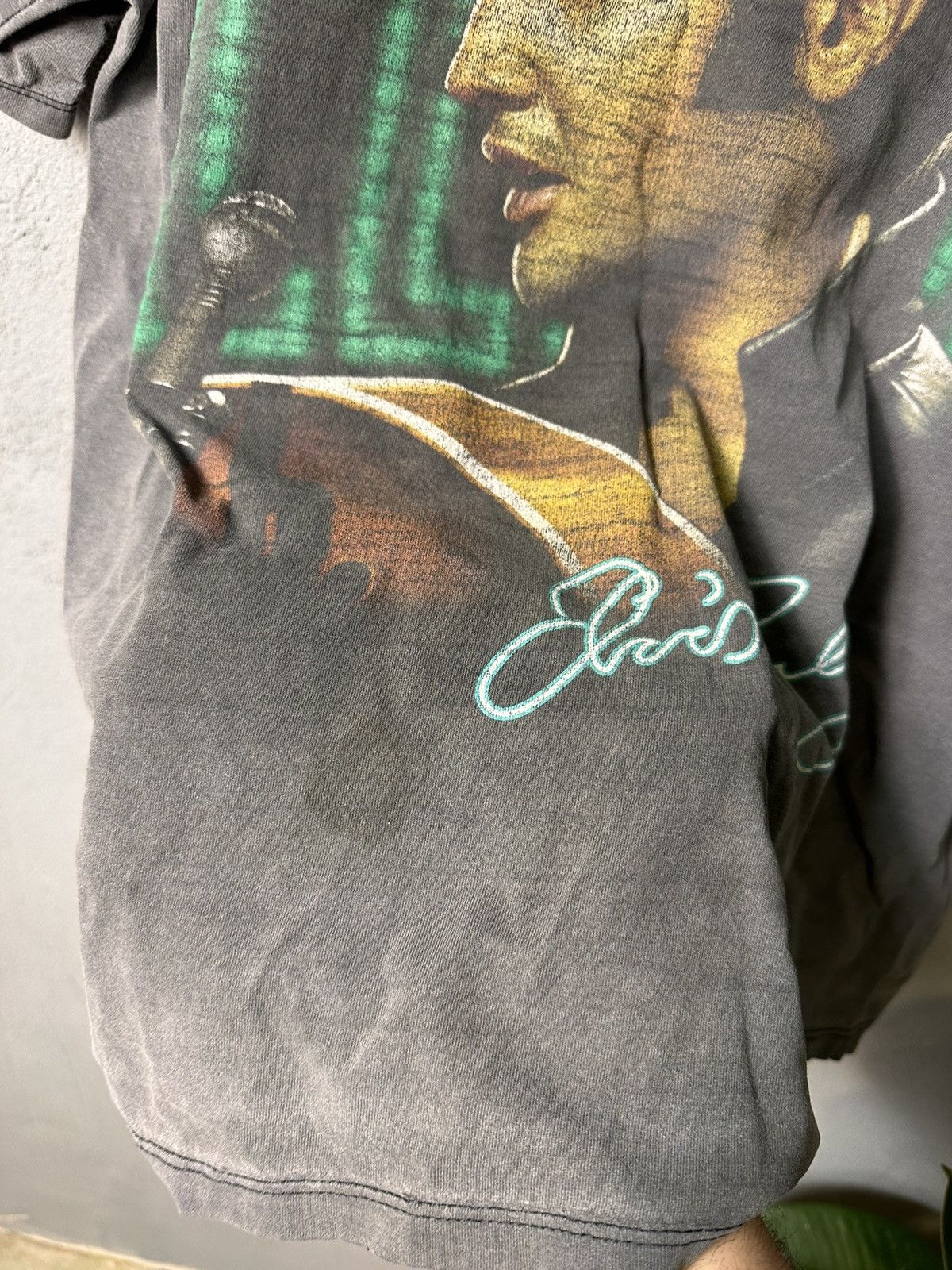 Band Tees × Vintage Elvis Presley vintage 90s 2k distressed tee shirt rare Size US L / EU 52-54 / 3 - 5 Thumbnail