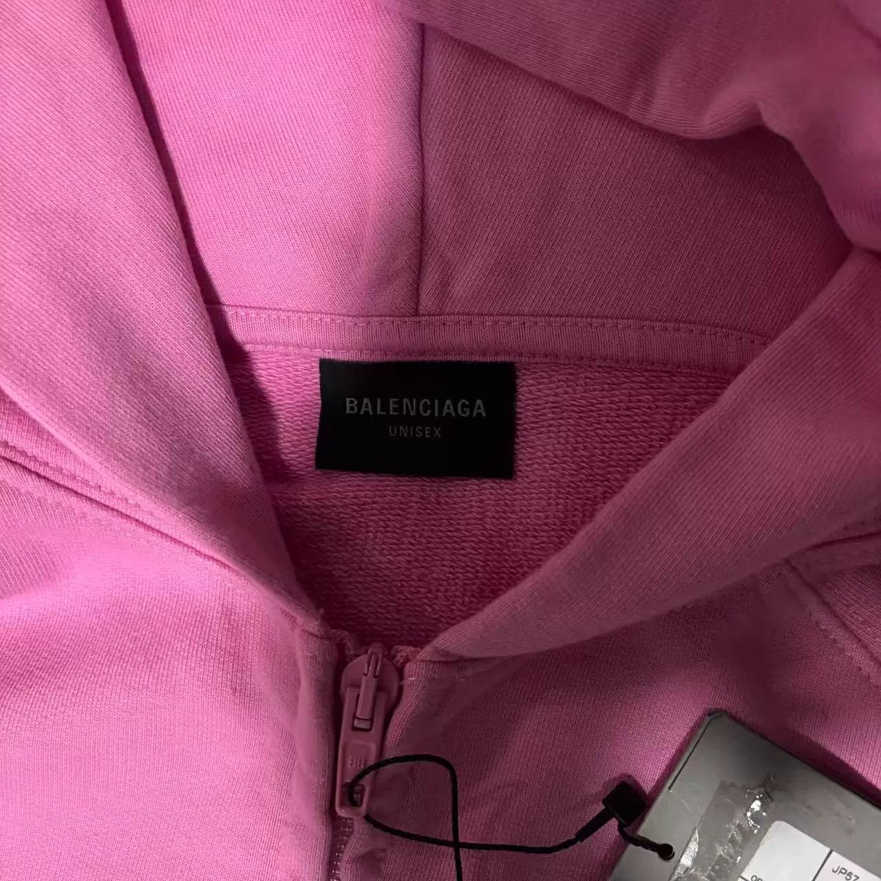 Balenciaga Balenciaga Pink Zip-Up Sweatshirt Jacket US 2 Size US M / EU 48-50 / 2 - 4 Thumbnail