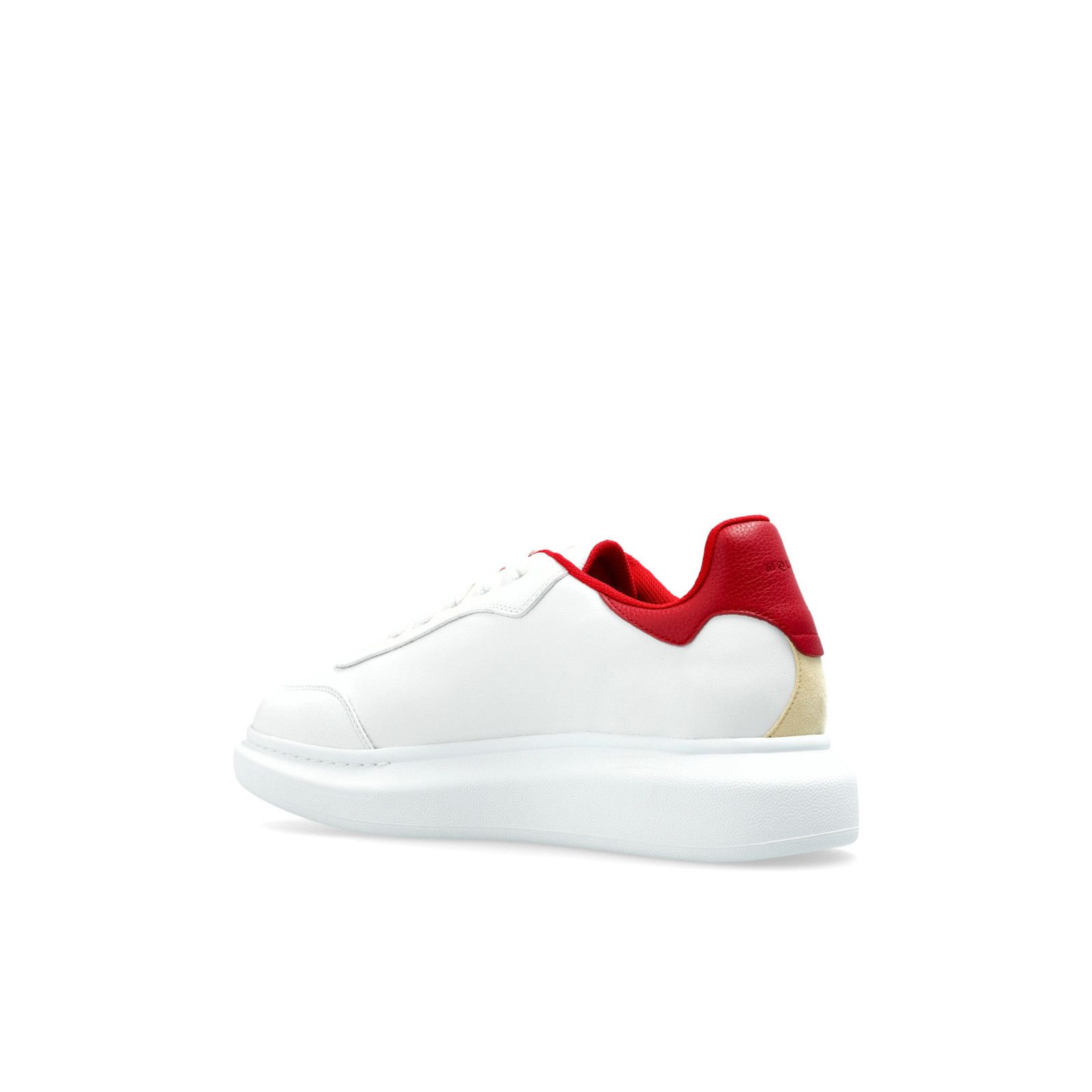 Alexander McQueen ALEXANDER MCQUEEN Oversized Retro White/Red Sneakers New & A Size US 8.5 / EU 41-42 - 3 Thumbnail