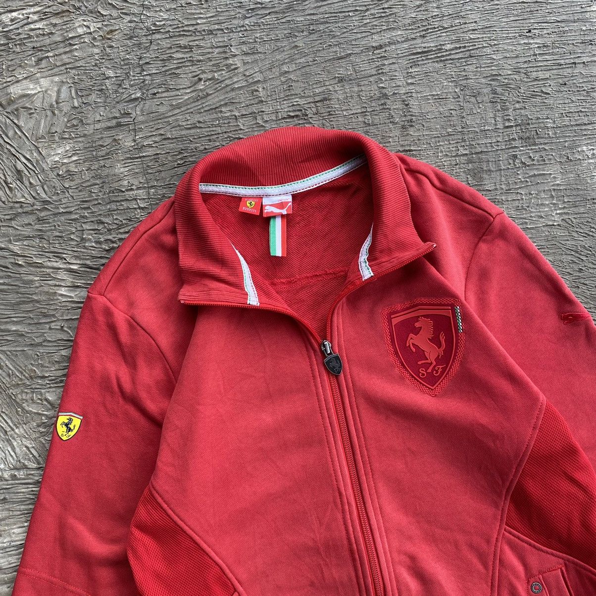 Ferrari × Puma Puma X Ferrari Track Top Jacket Size US L / EU 52-54 / 3 - 2 Thumbnail