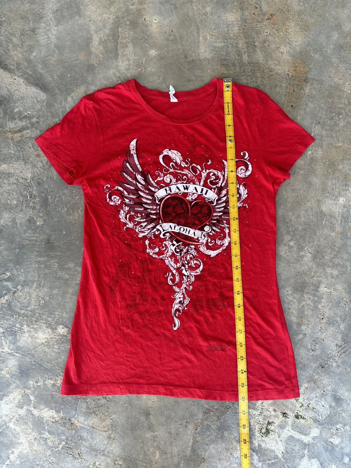 Hysteric Glamour Y2k Tribal Hawaii Aloha Poem Punk Style Tshirt Size US M / EU 48-50 / 2 - 6 Thumbnail