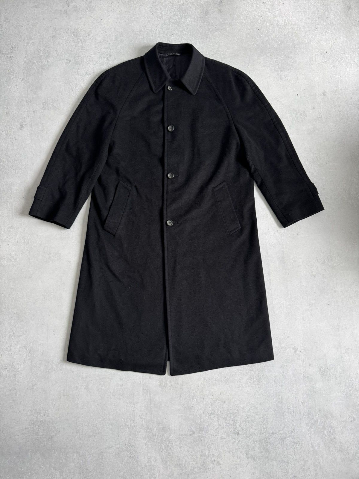 Canali Vintage Canali Ing Loro Piano Cashmere Men's Tranch Coat Size US L / EU 52-54 / 3 - 1 Thumbnail