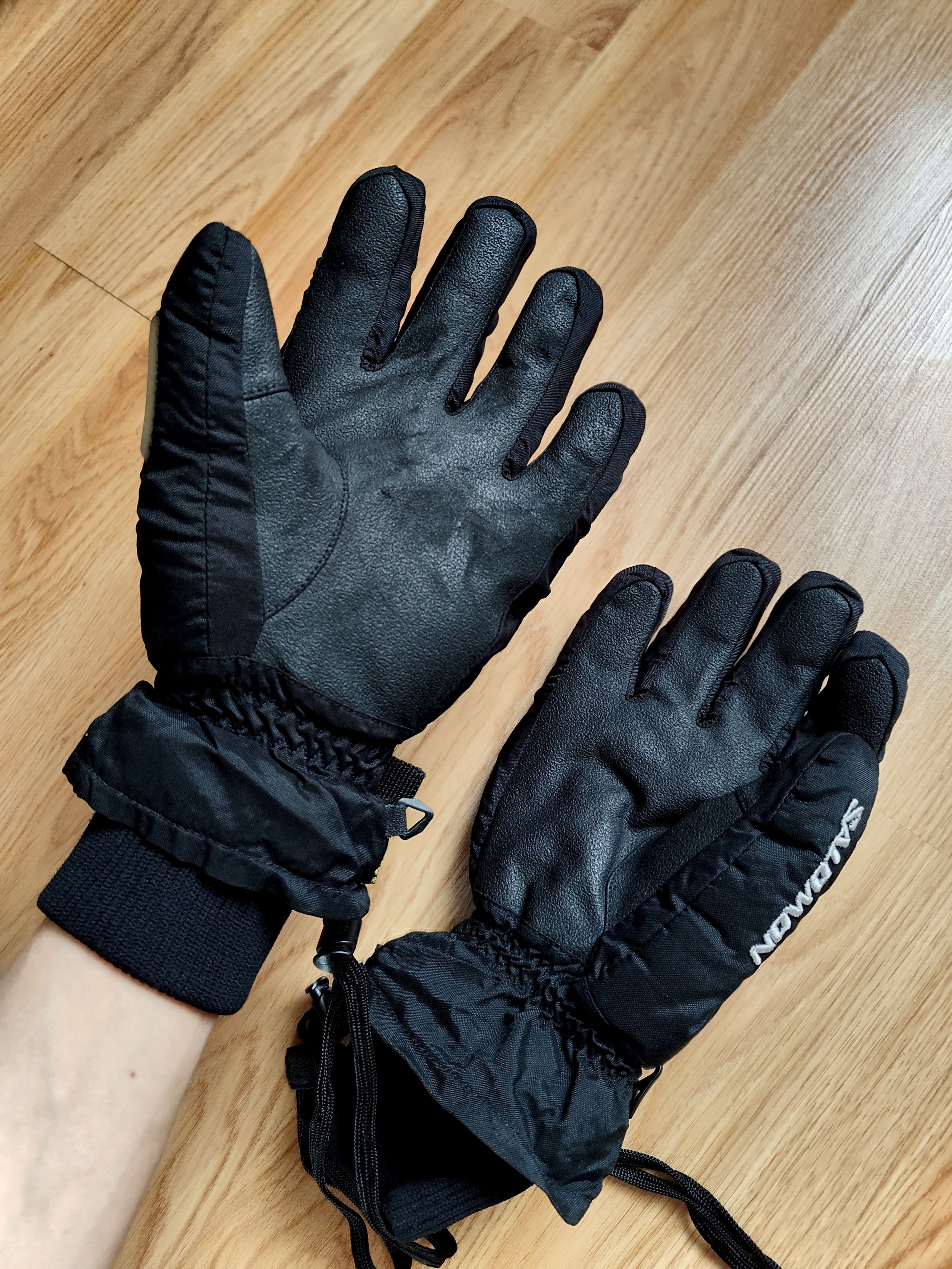 Salomon Vintage Y2K Salomon Winter Ski Gloves Techwear Outdoor Snow Size ONE SIZE - 2 Thumbnail