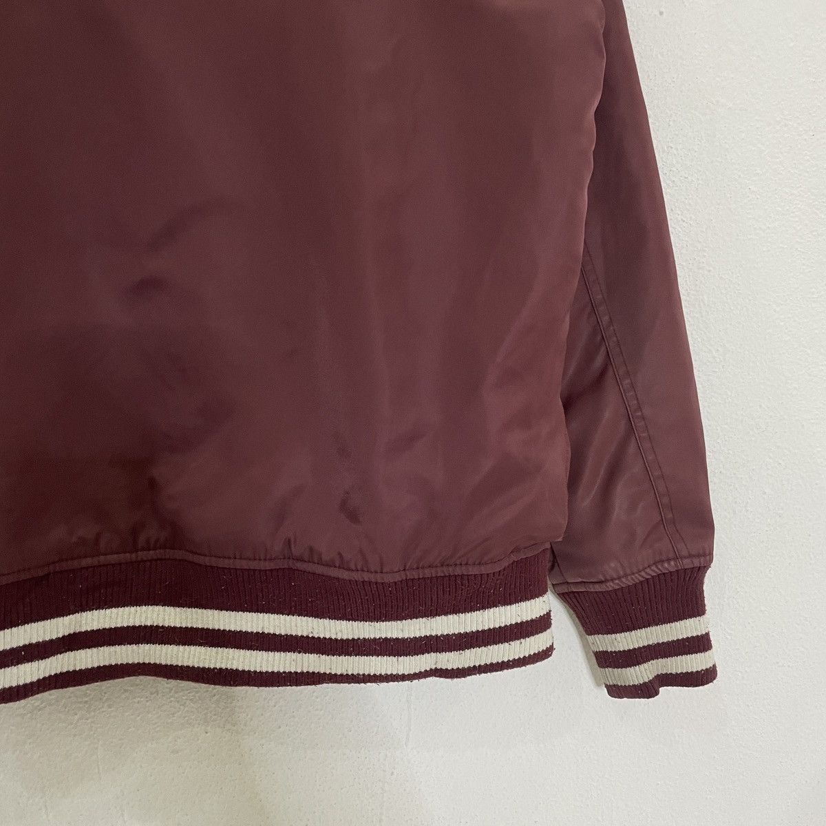 Hurley × Japanese Brand Vintage Hurley Big Logo Varsity Jacket Size US M / EU 48-50 / 2 - 8 Thumbnail