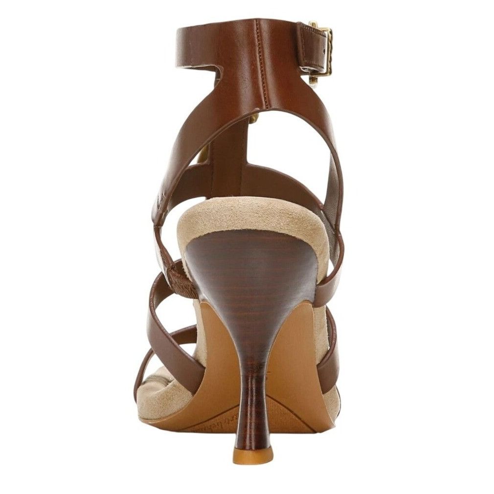 Franco Sarto FRANCO SARTO / L-Rine / Dress Sandals / Amber / Brown / Lea Size US 7.5 / IT 37.5 - 3 Thumbnail