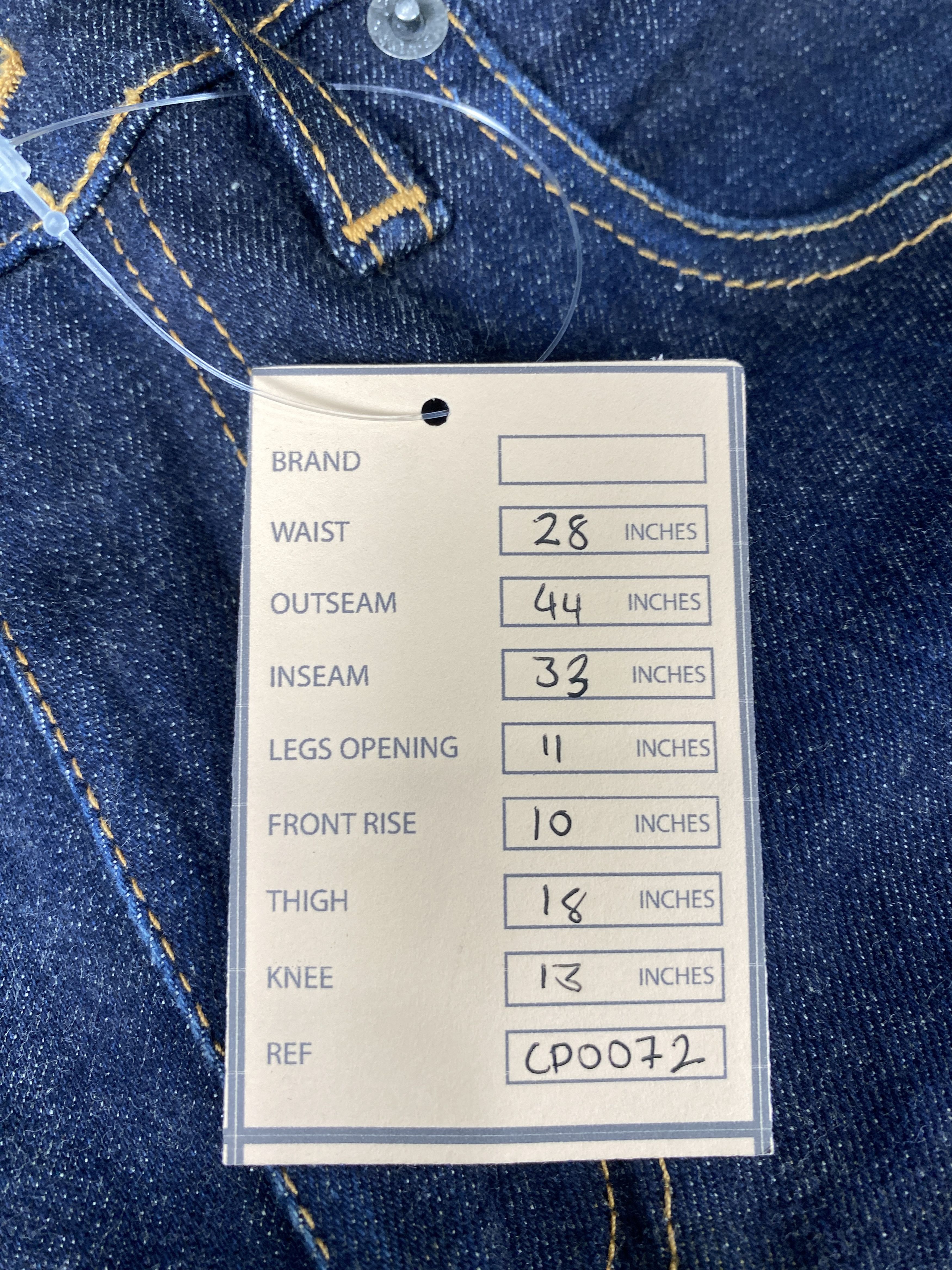 Cheap Monday Vintage Cheap Monday Straight Cut Black Jeans CP0072 Size US 28 / EU 44 - 14 Thumbnail