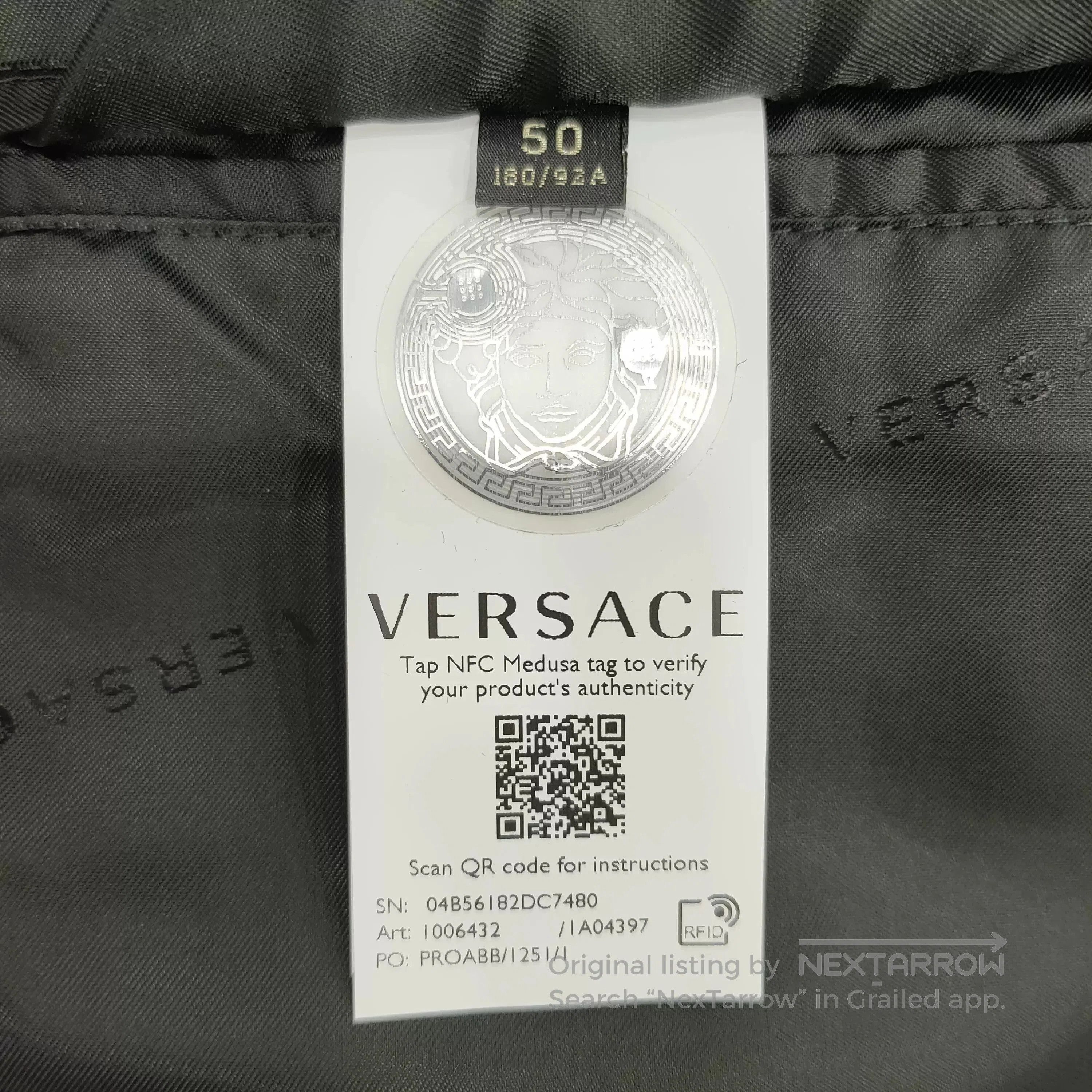 Fendi FENDACE Monogram Rhinestone Portrait Jacket. Size US L / EU 52-54 / 3 - 4 Thumbnail