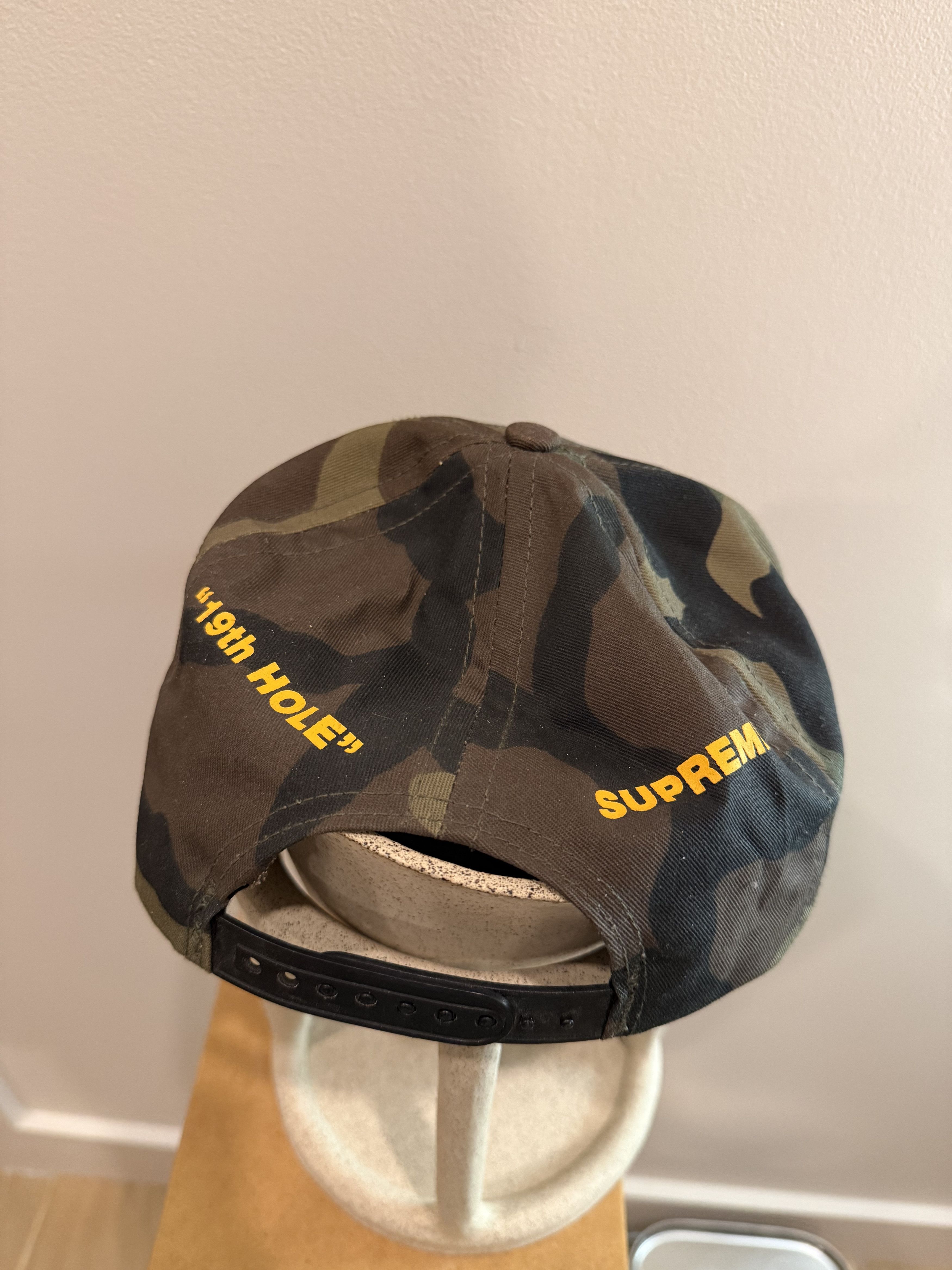 Supreme Supreme S/S 2015 19th Hole Camo Snapback Cap Size ONE SIZE - 3 Thumbnail