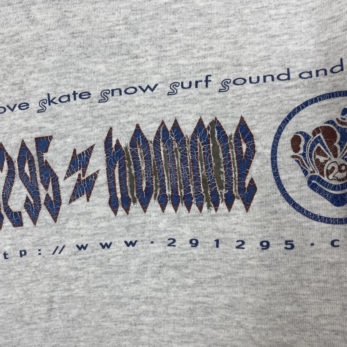291295=Homme Vintage 90s 291295 Homme Japanese Streetwear Graphic Tee M Size US M / EU 48-50 / 2 - 6 Thumbnail
