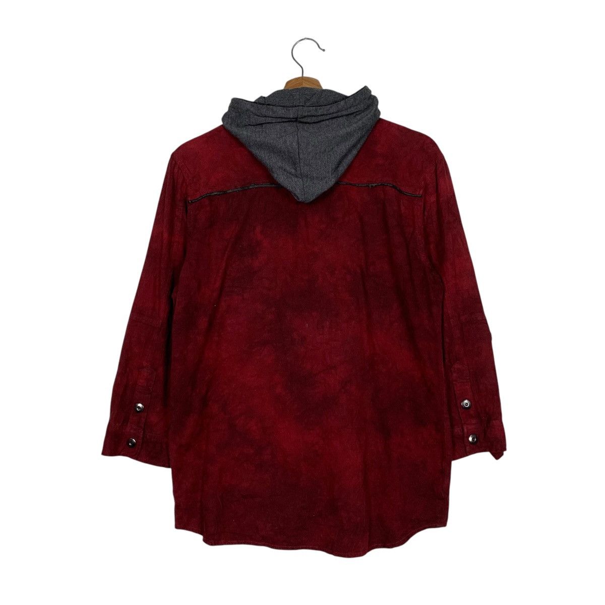 semanticdesign Semantic Design Hooded Red Jacket Size M / US 6-8 / IT 42-44 - 7 Thumbnail