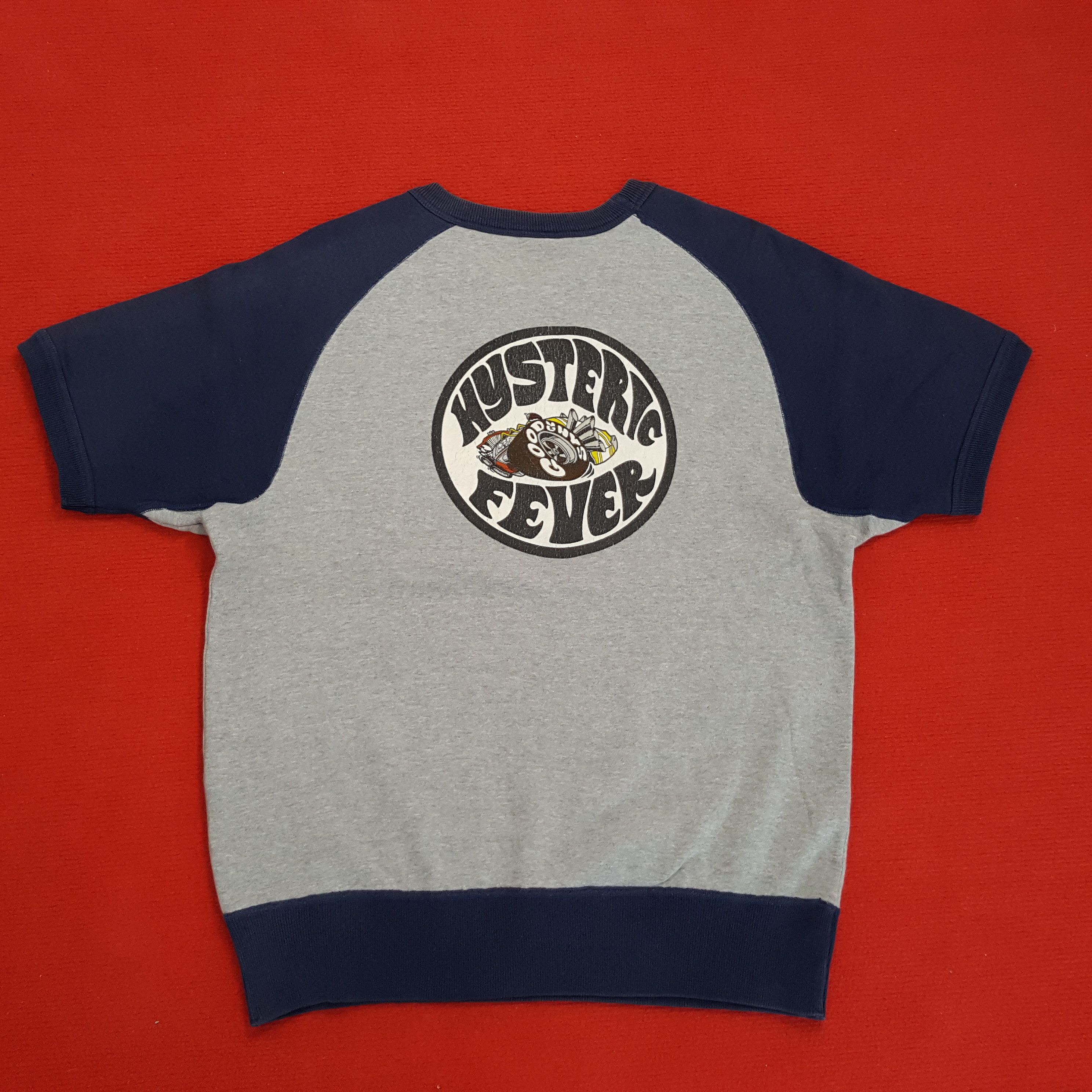Hysteric Glamour Hysteric Glamour Japanese Brand Short Sleeve Sweatshirt Size US M / EU 48-50 / 2 - 1 Thumbnail