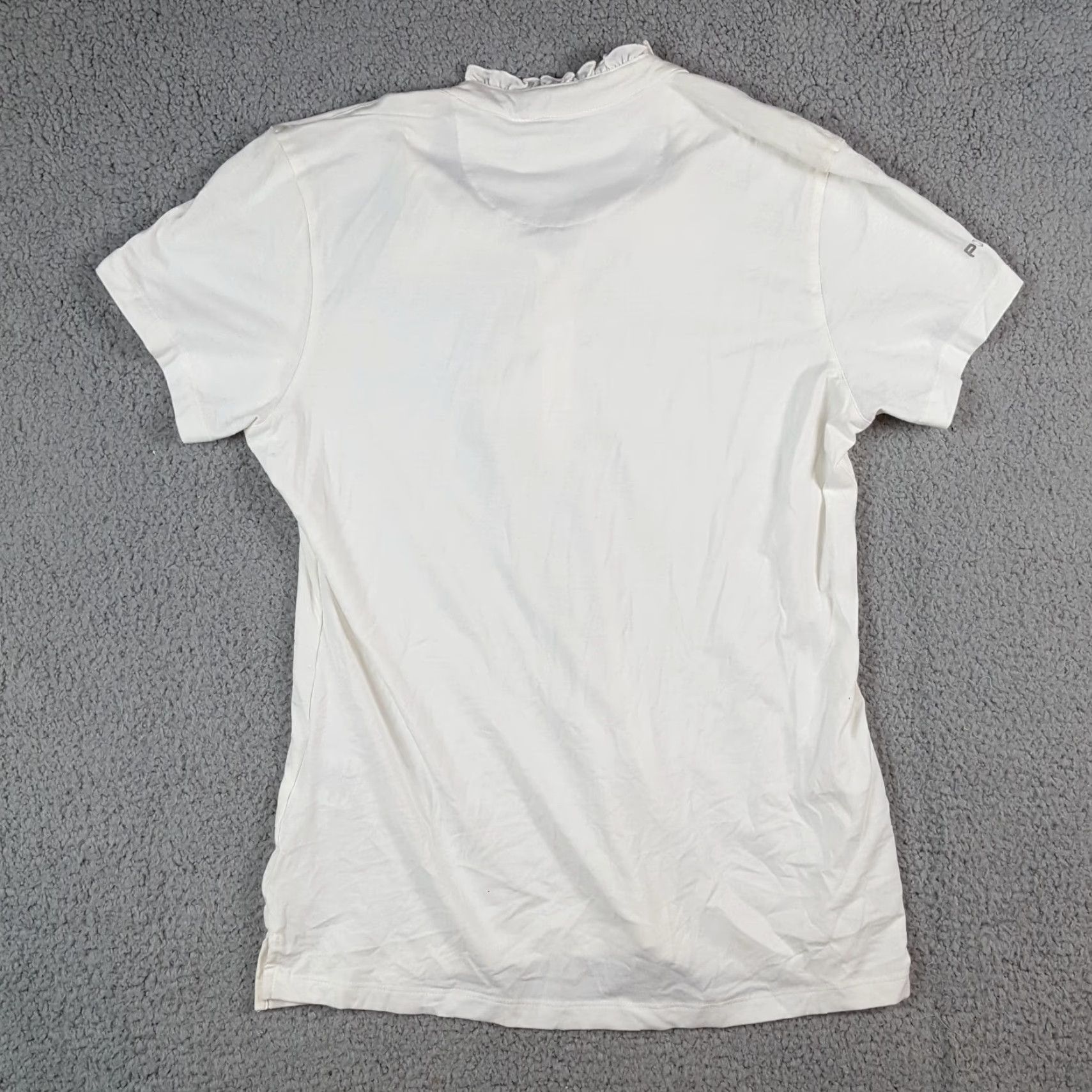 Vintage Athletic Golf Lightweight Women's Large Preppy Collar Polo Shirt Pullover Top Size L / US 10 / IT 46 - 6 Thumbnail