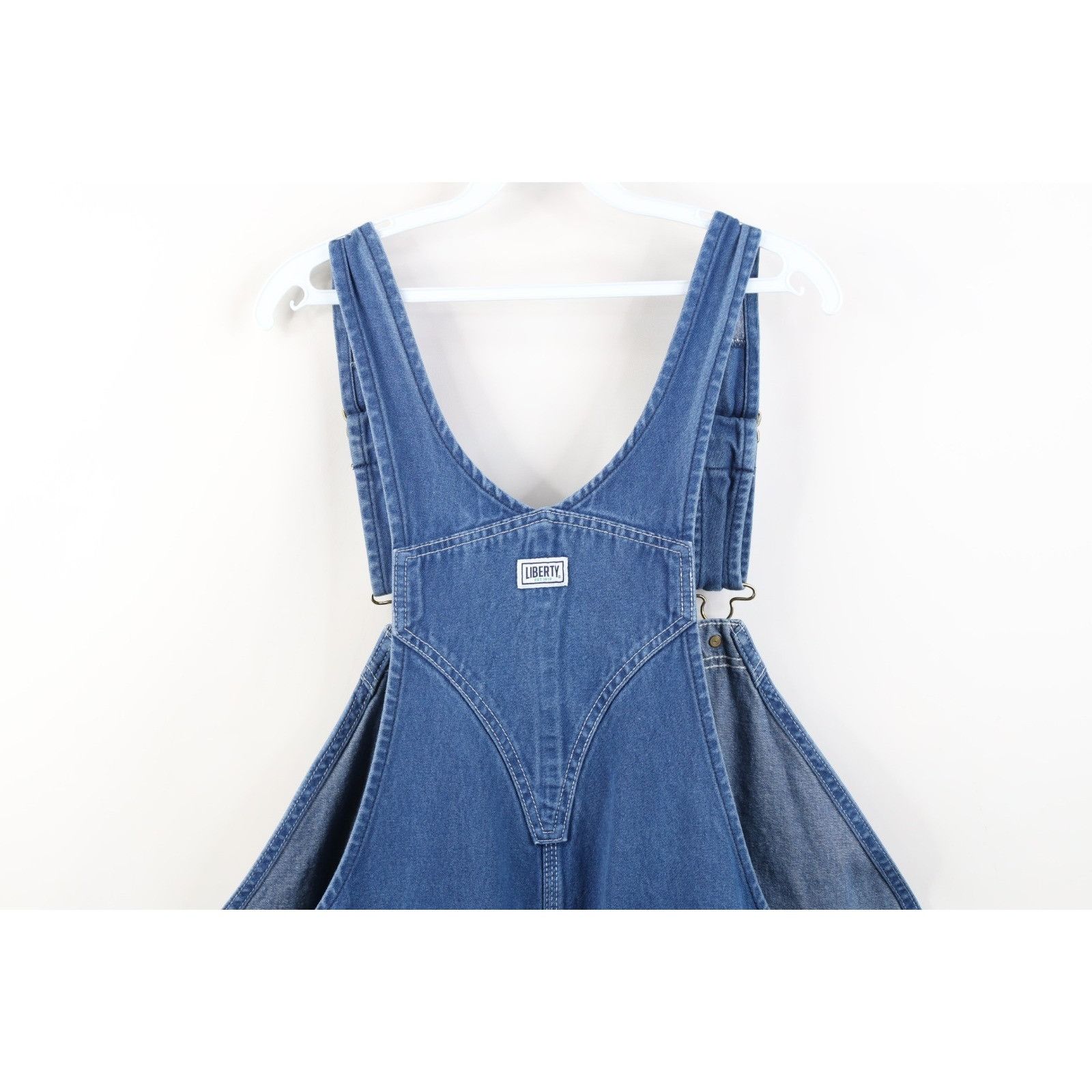 Vintage Vintage 90s Streetwear Distressed Wide Leg Denim Overalls Size US 44 / EU 60 - 19 Thumbnail