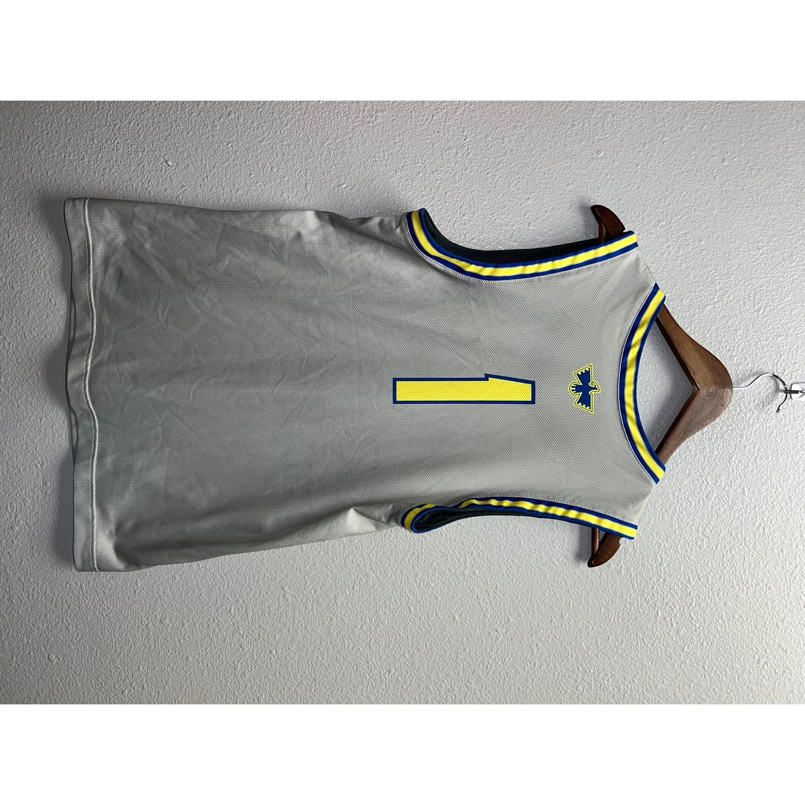 Nike Nike Thunderbirds Jersey T-Birds Gray Basketball College M Size US M / EU 48-50 / 2 - 7 Thumbnail
