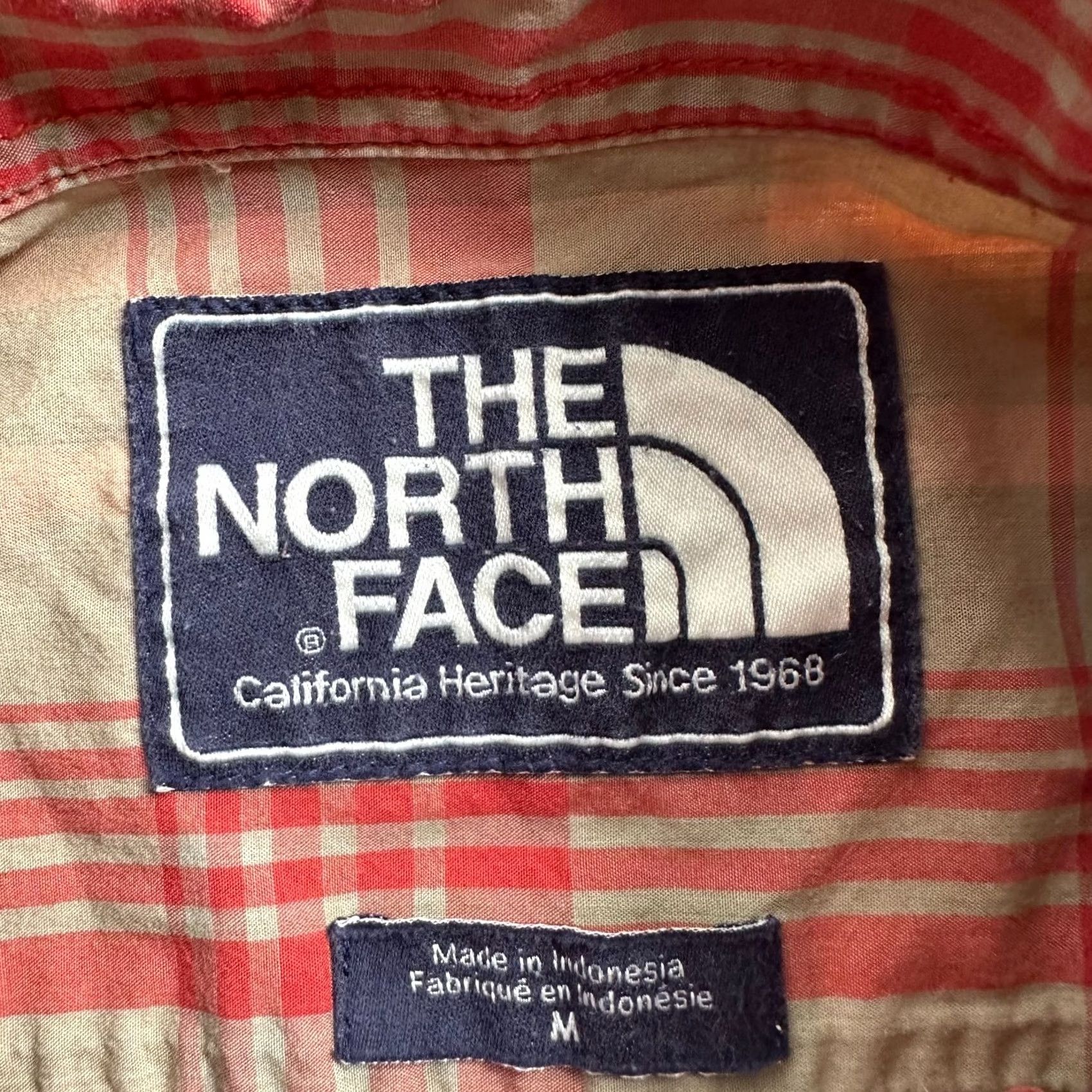 The North Face North Face Shirt Mens Medium Button Up Short Sleeve Red Plaid Point Collar Size US M / EU 48-50 / 2 - 3 Thumbnail