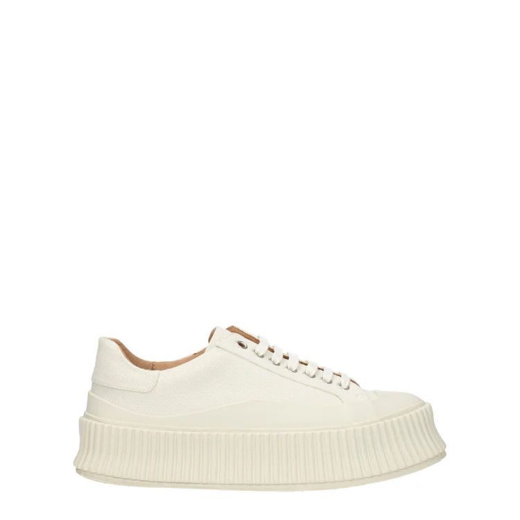 ob1o1e1124 Fabric Sneakers in White
