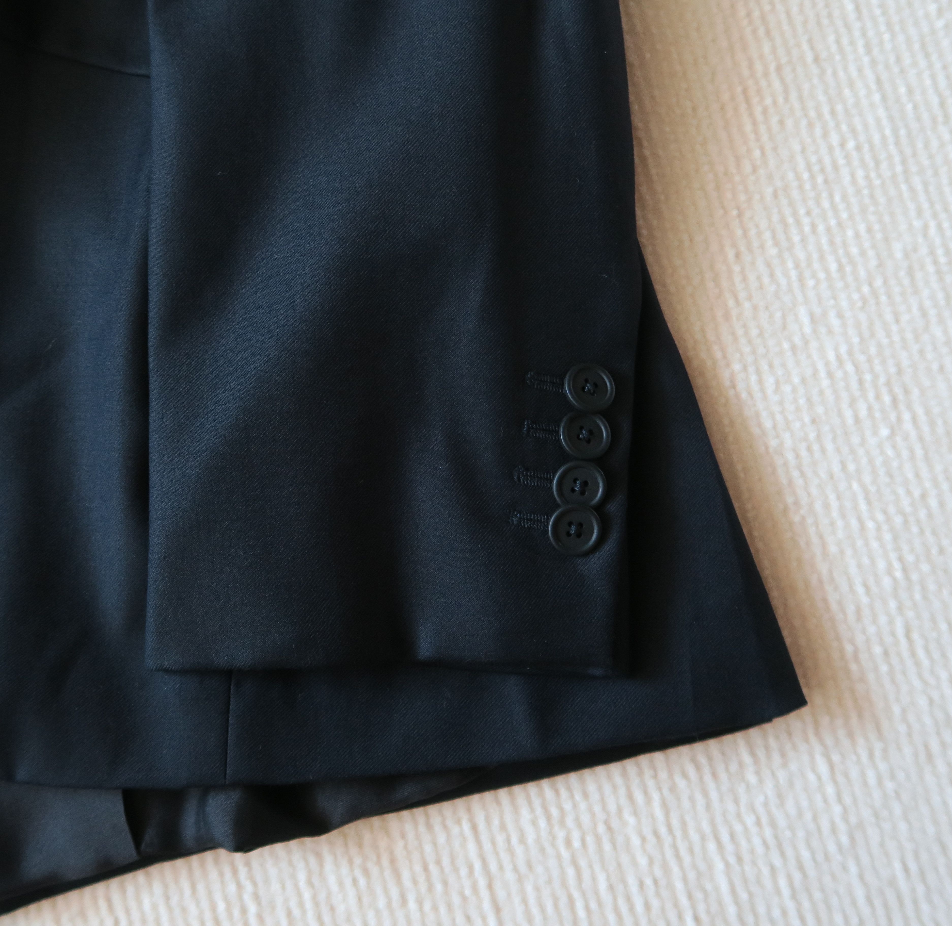 Bottega Veneta Bottega Veneta Black Suit Blazer Trousers Size 52R - 9 Thumbnail