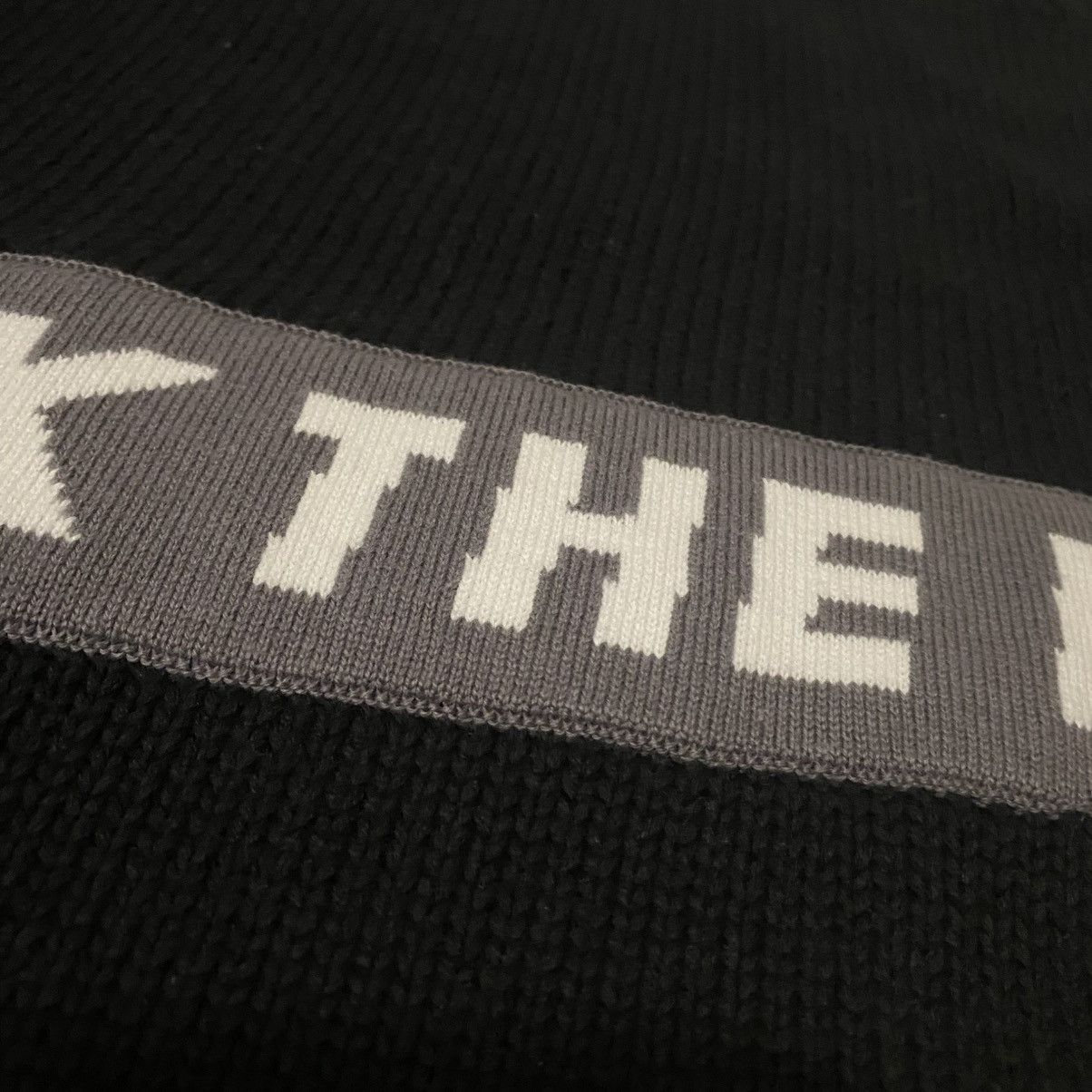 Fuck The Population FTP Spellout Knit Sweater Size US L / EU 52-54 / 3 - 4 Thumbnail