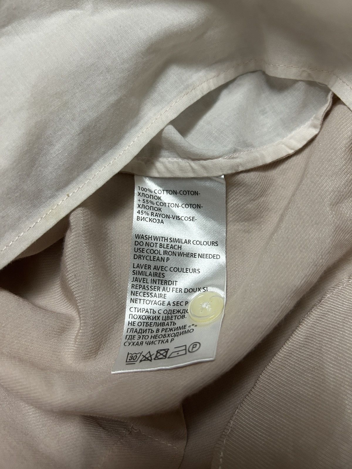 Ann Demeulemeester Color-block Shirt Size US XS / EU 42 / 0 - 8 Thumbnail