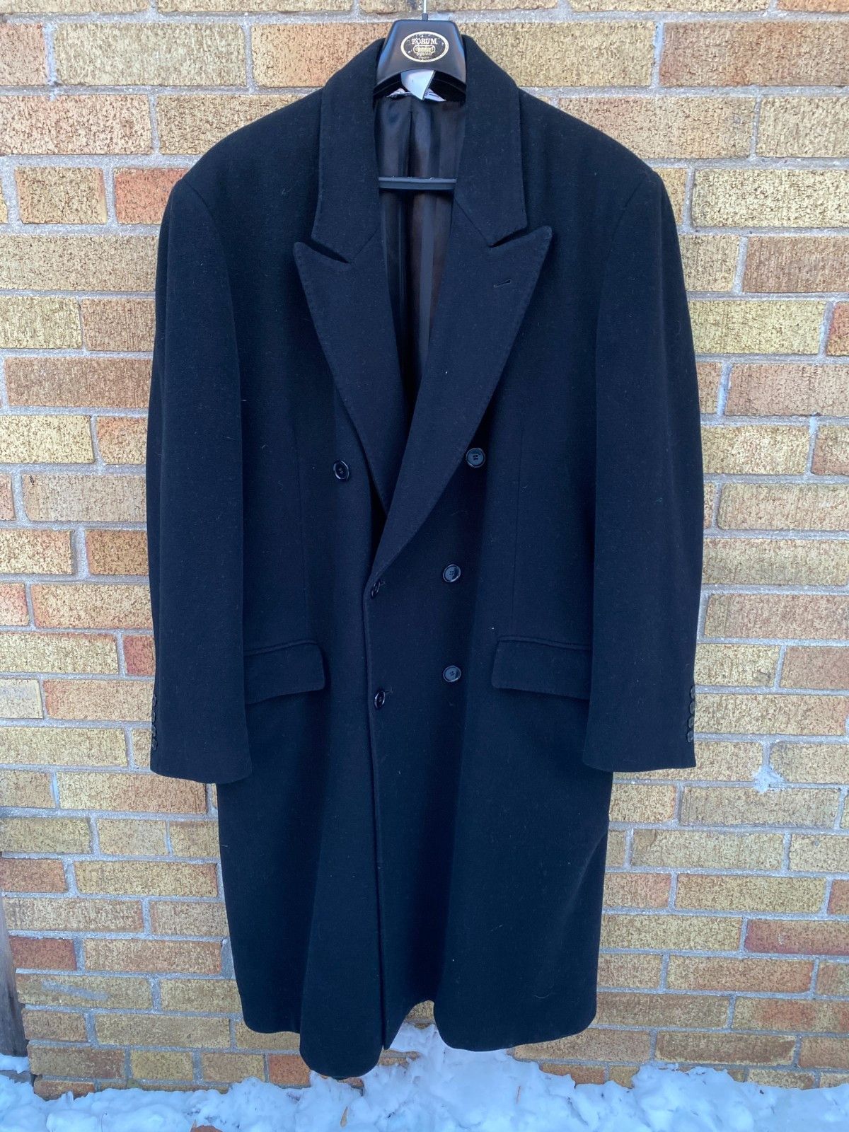 Other Sergio Valentino 100% Cashmere Double-Breasted Coat - IT Size US XL / EU 56 / 4 - 4 Thumbnail