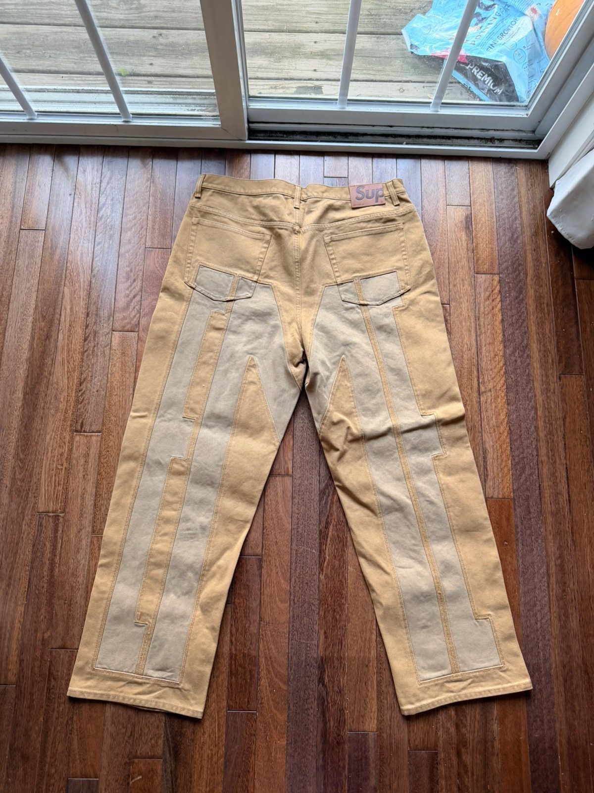 Supreme Supreme Inset Spellout Baggy Jean Size US 36 / EU 52 - 4 Thumbnail