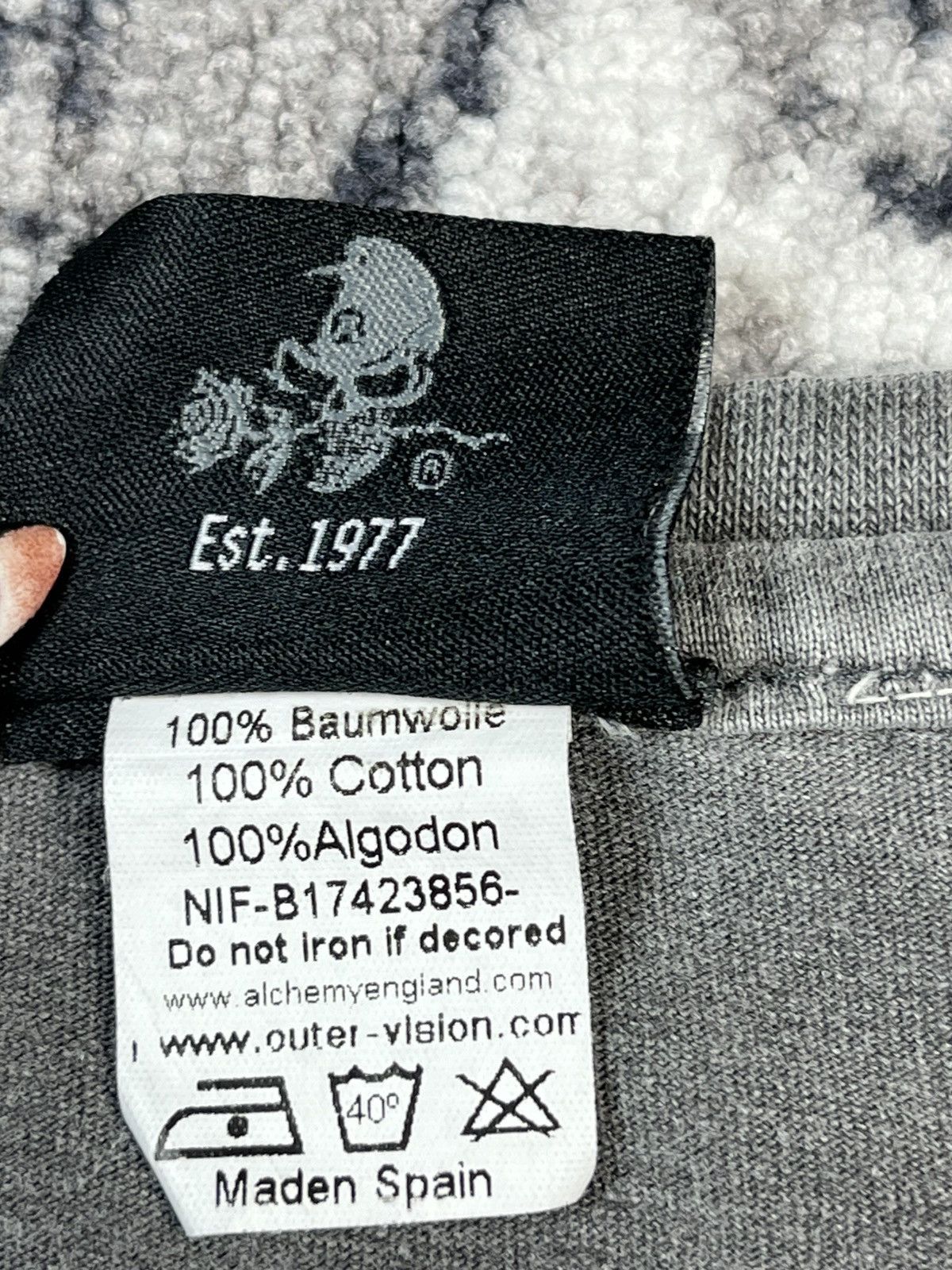 Alchemy Equipment Alchemy England Skull Graphic T Shirt Vintage Style XL Size US XL / EU 56 / 4 - 6 Thumbnail