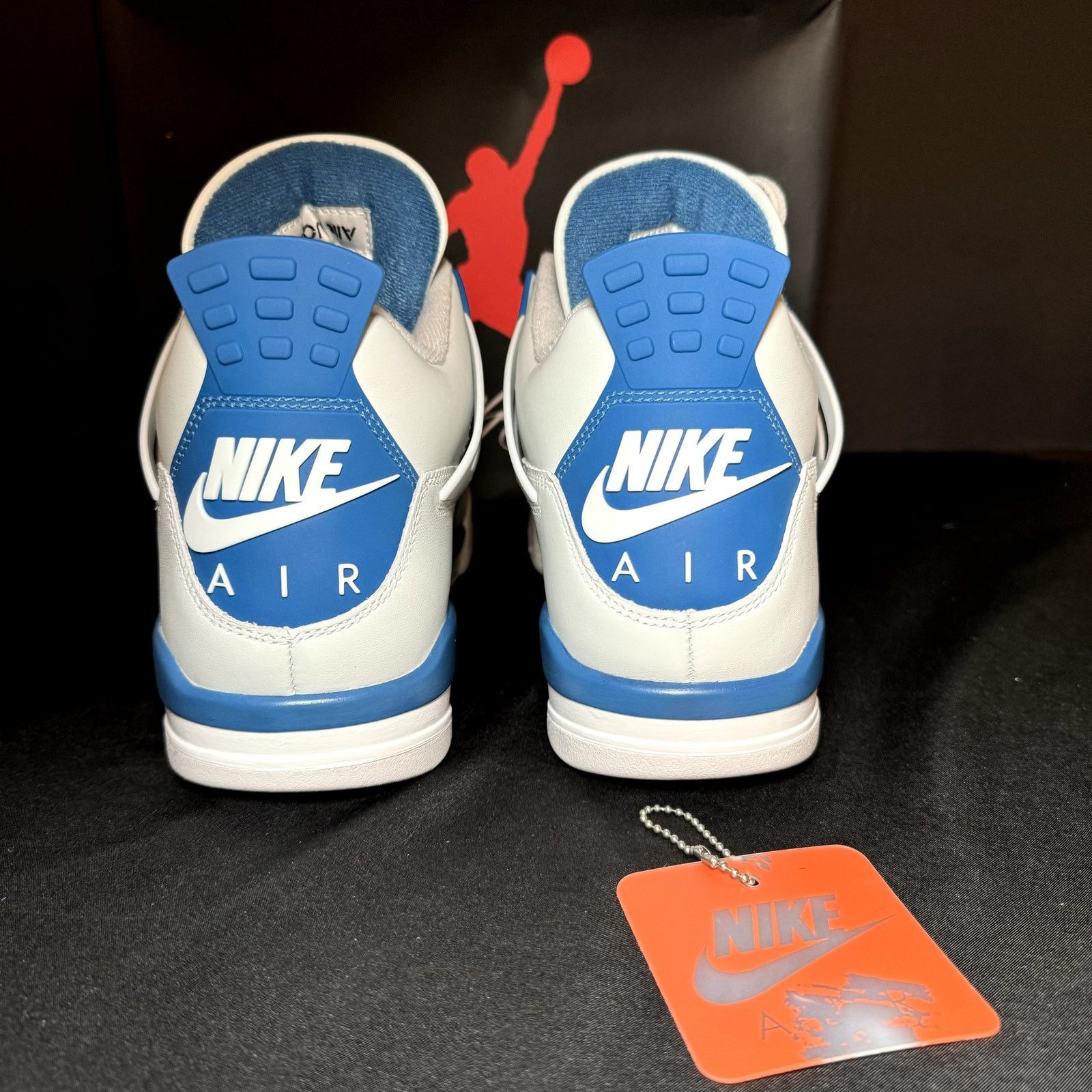Jordan Brand × Nike Size 11 - Air Jordan 4 Retro Military Blue 2024 Men's Shoes Size US 11 / EU 44 - 7 Thumbnail