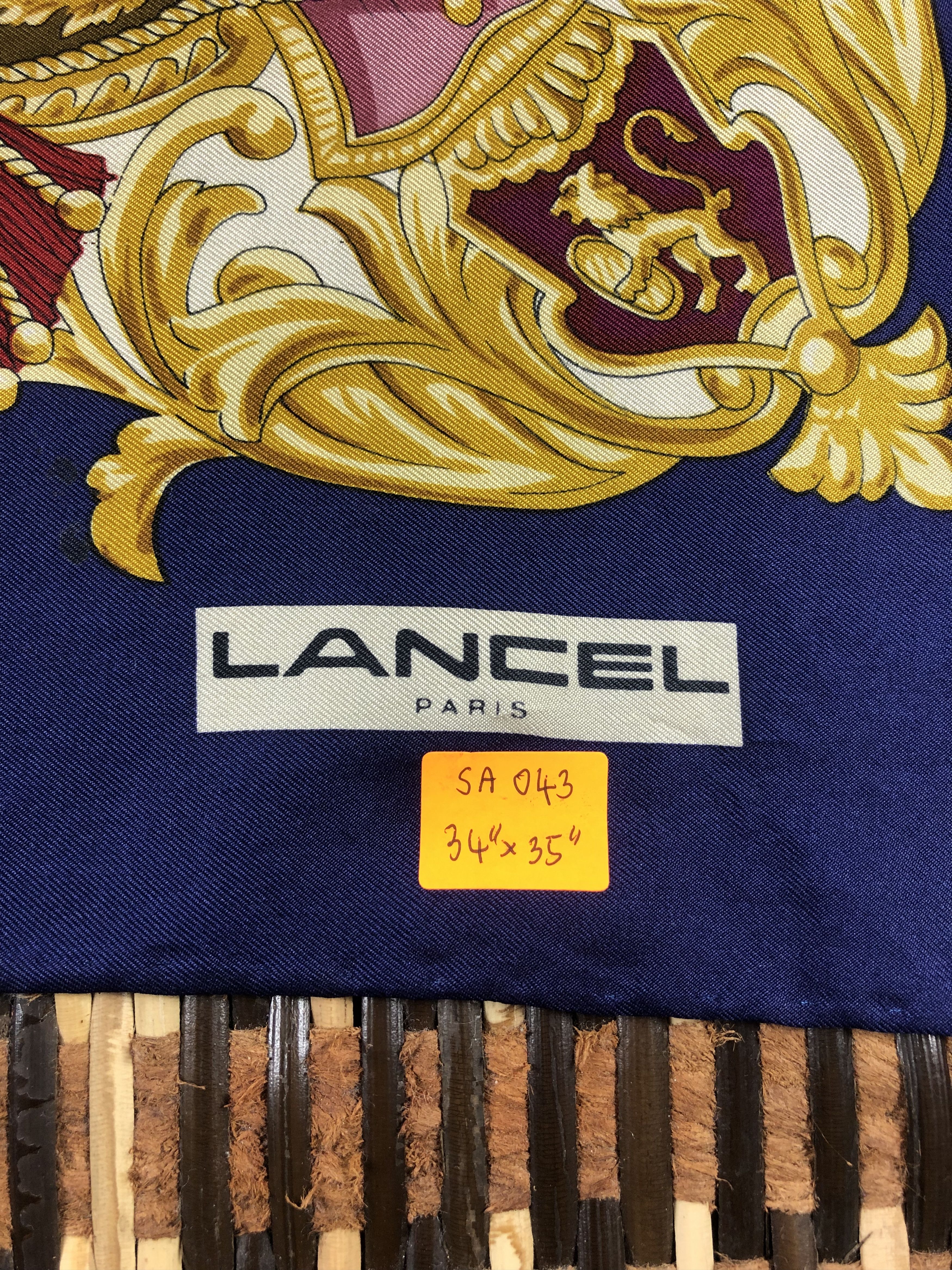Lancel Lancel Silk Scarf Size ONE SIZE - 5 Thumbnail