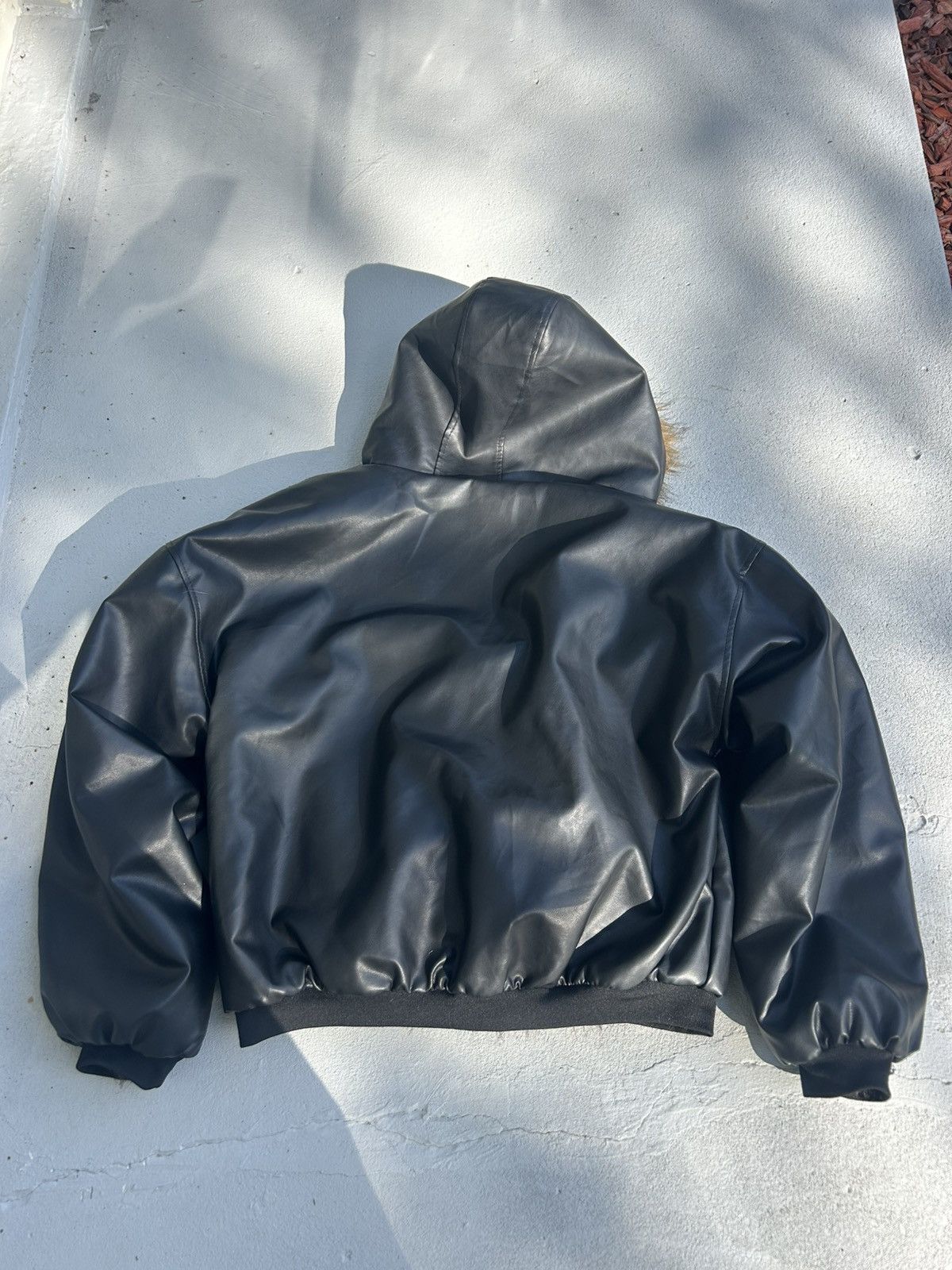 Other Reversible Faux Fur x Leather Jacket Size US L / EU 52-54 / 3 - 6 Thumbnail