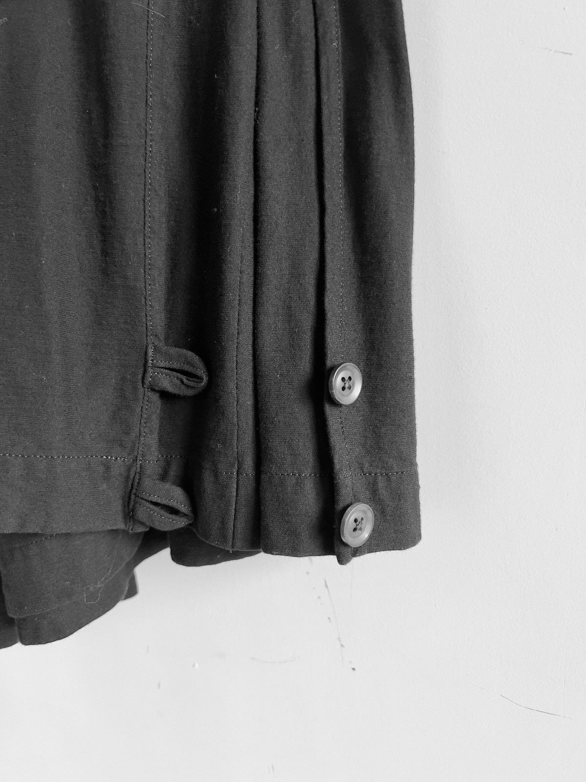 Yohji Yamamoto Yohji Yamamoto Pour Homme 22SS - BOX PLEATS WIDE PANTS Skirt Size US 32 / EU 48 - 4 Thumbnail