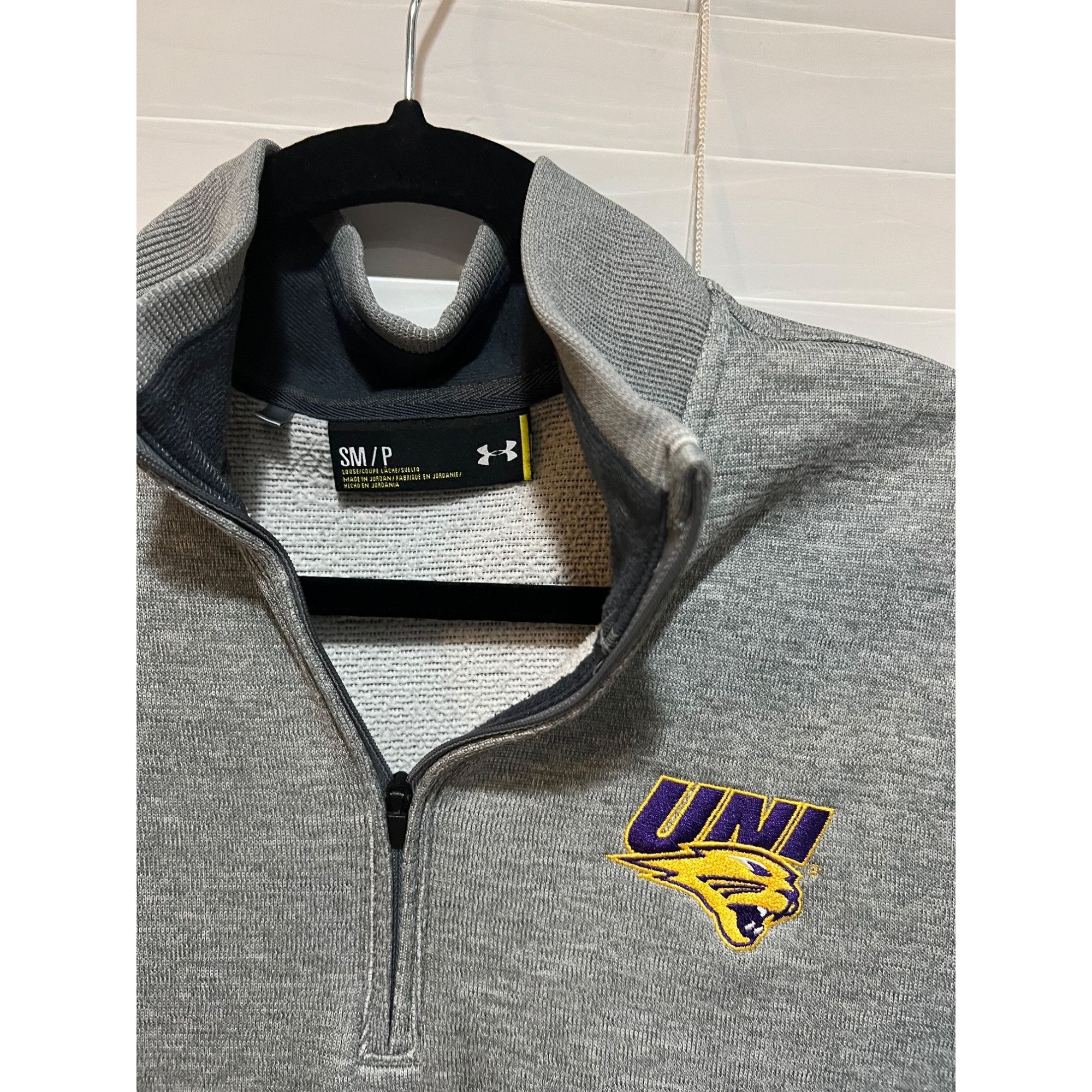 Under Armour Under Armour Northern Iowa Panthers Pullover - Size S Size US S / EU 44-46 / 1 - 2 Thumbnail
