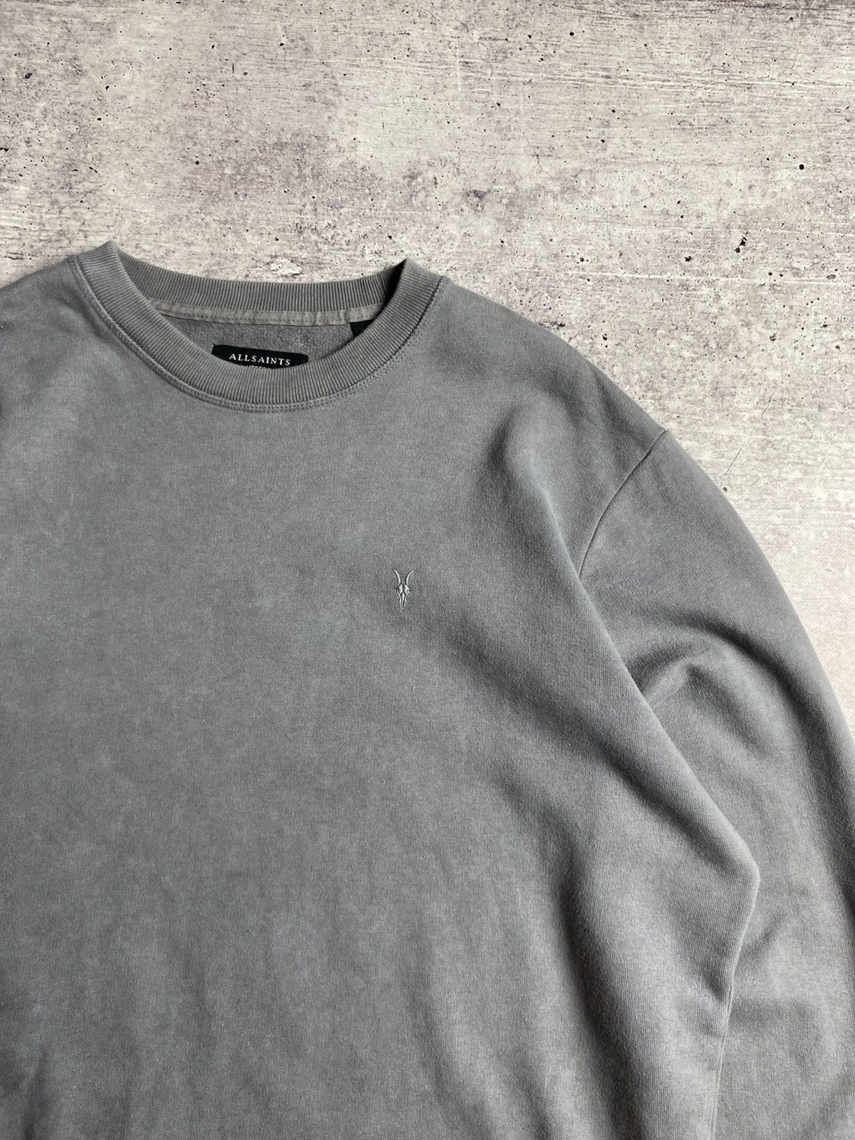 Other Allsaints Vintage Grey Sweatshirt Size US M / EU 48-50 / 2 - 5 Thumbnail