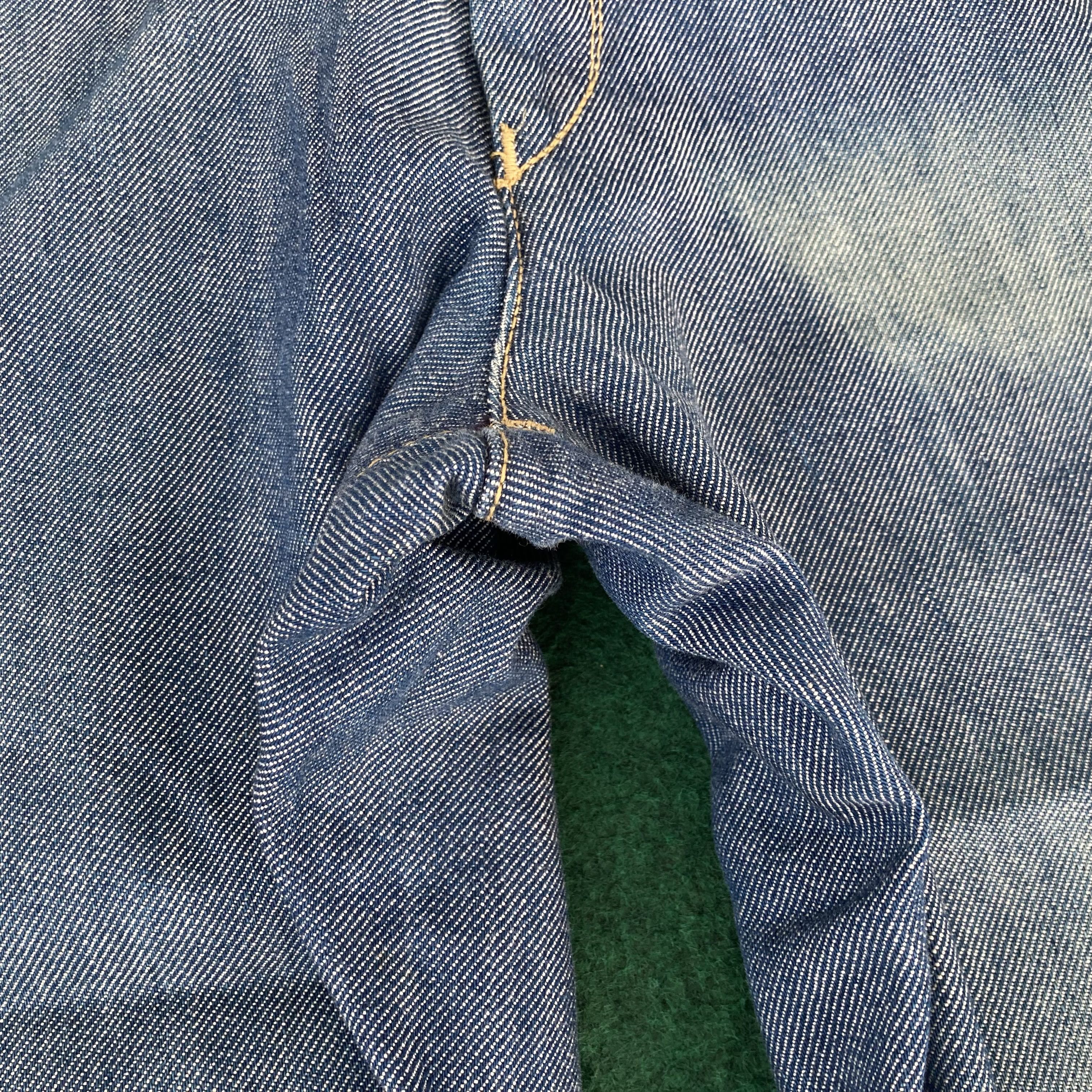 Levi's × Vintage 29x30 Vtg Levis Engineered Regular Faded Kimura Jeans Size US 29 - 7 Thumbnail