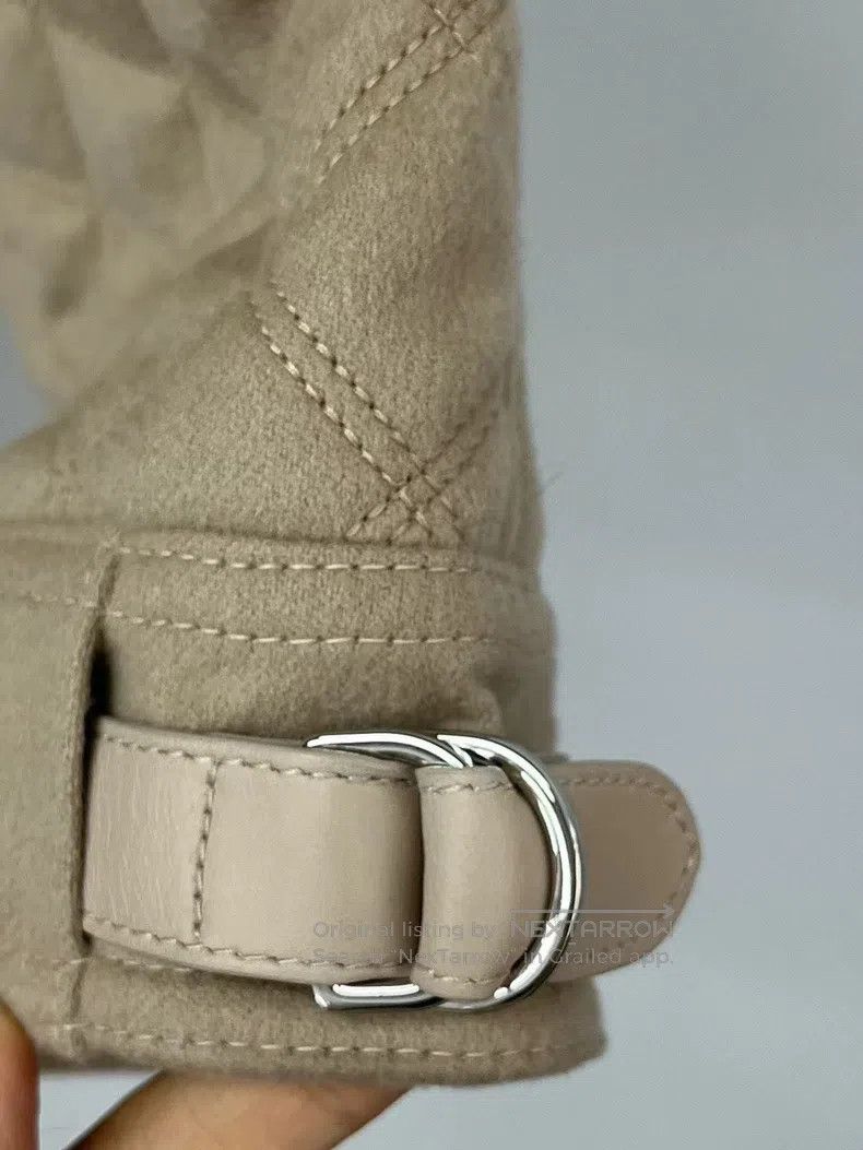 Hermes Hermes Cashmere and leather hooded jacket Size XS / US 0-2 / IT 36-38 - 4 Thumbnail