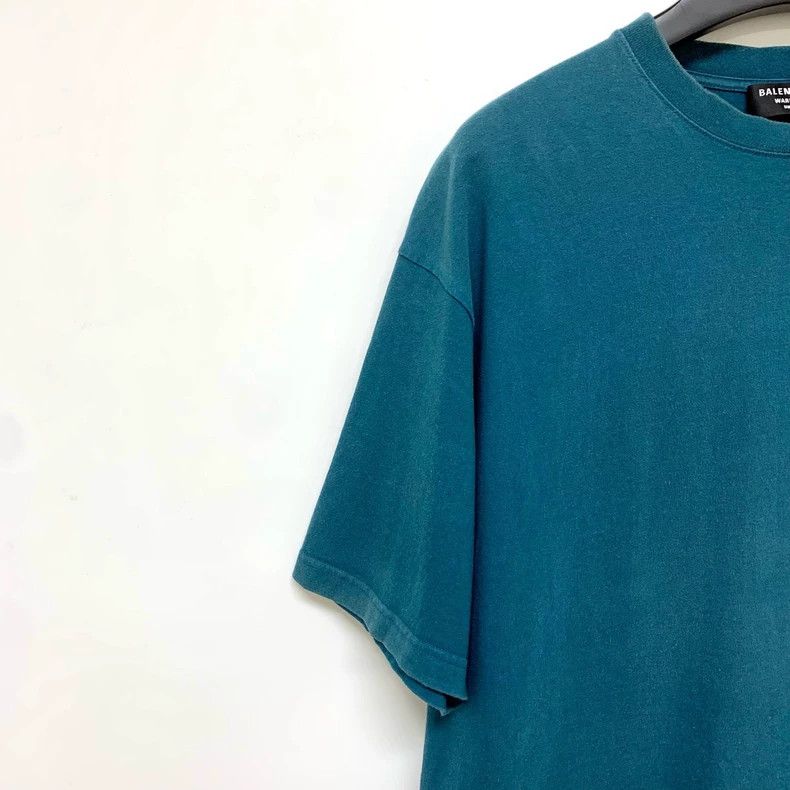 Balenciaga Balenciaga Back logo short sleeve Size US XL / EU 56 / 4 - 5 Thumbnail
