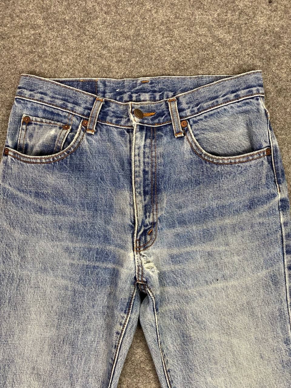 Japanese Brand gl heart bootcut distressed denim nice design Size US 31 - 8 Thumbnail