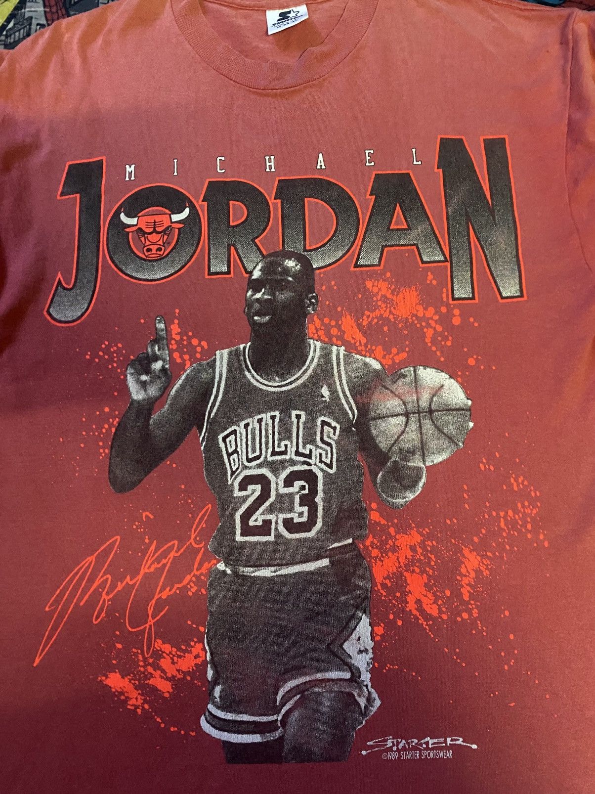 Starter Vintage Michael Jordan Hot Starter 1989 USA Size US M / EU 48-50 / 2 - 2 Thumbnail