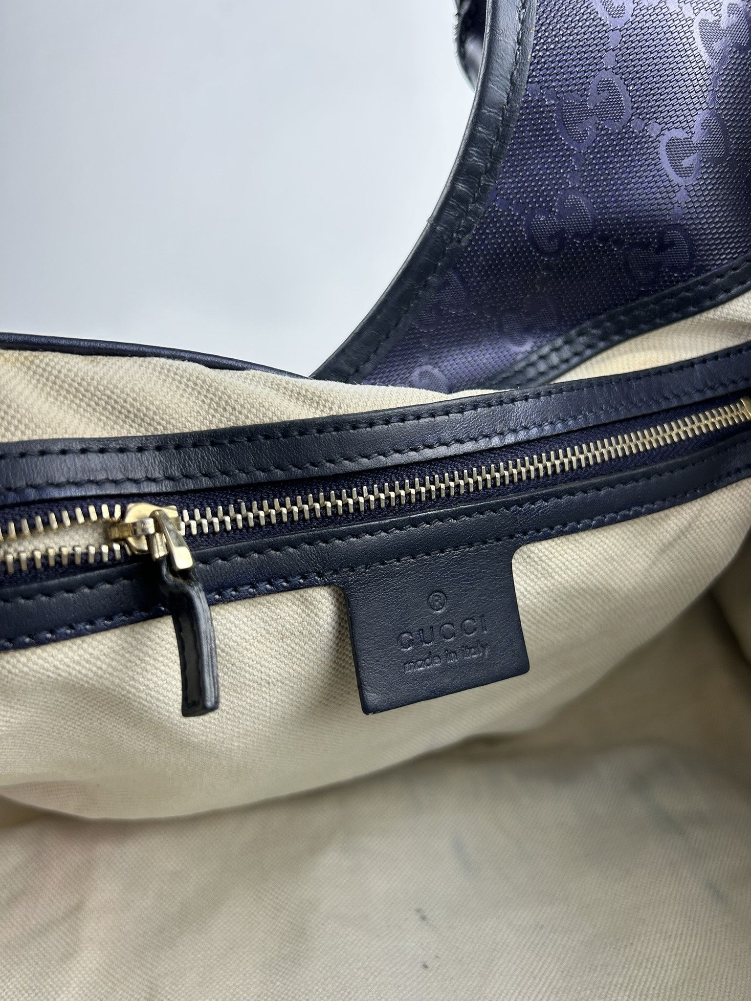 Gucci Gucci Jackie gg monogram coated canvas handbag Size ONE SIZE - 19 Thumbnail