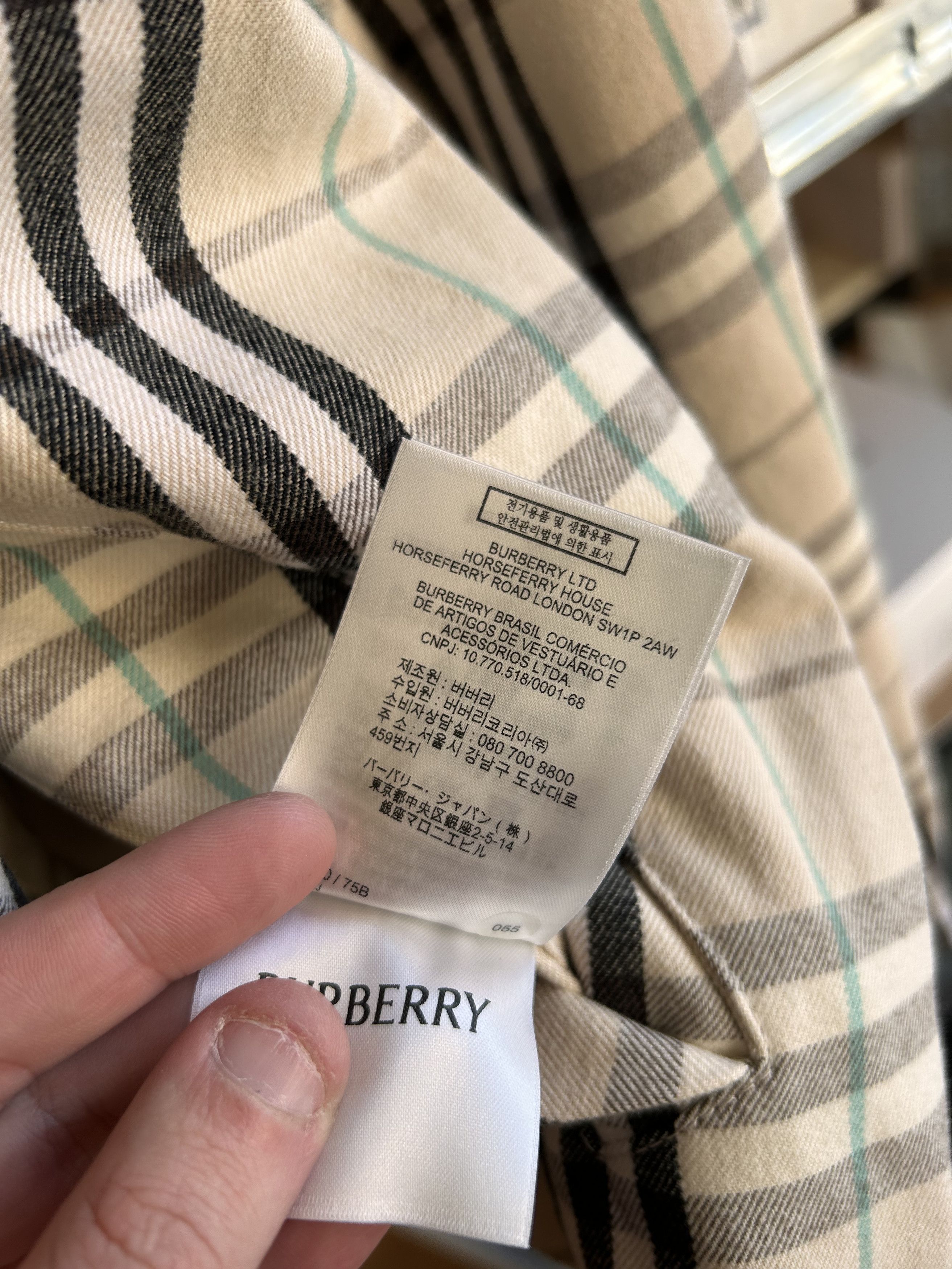 Burberry Burberry Check Jacket Size US L / EU 52-54 / 3 - 11 Thumbnail
