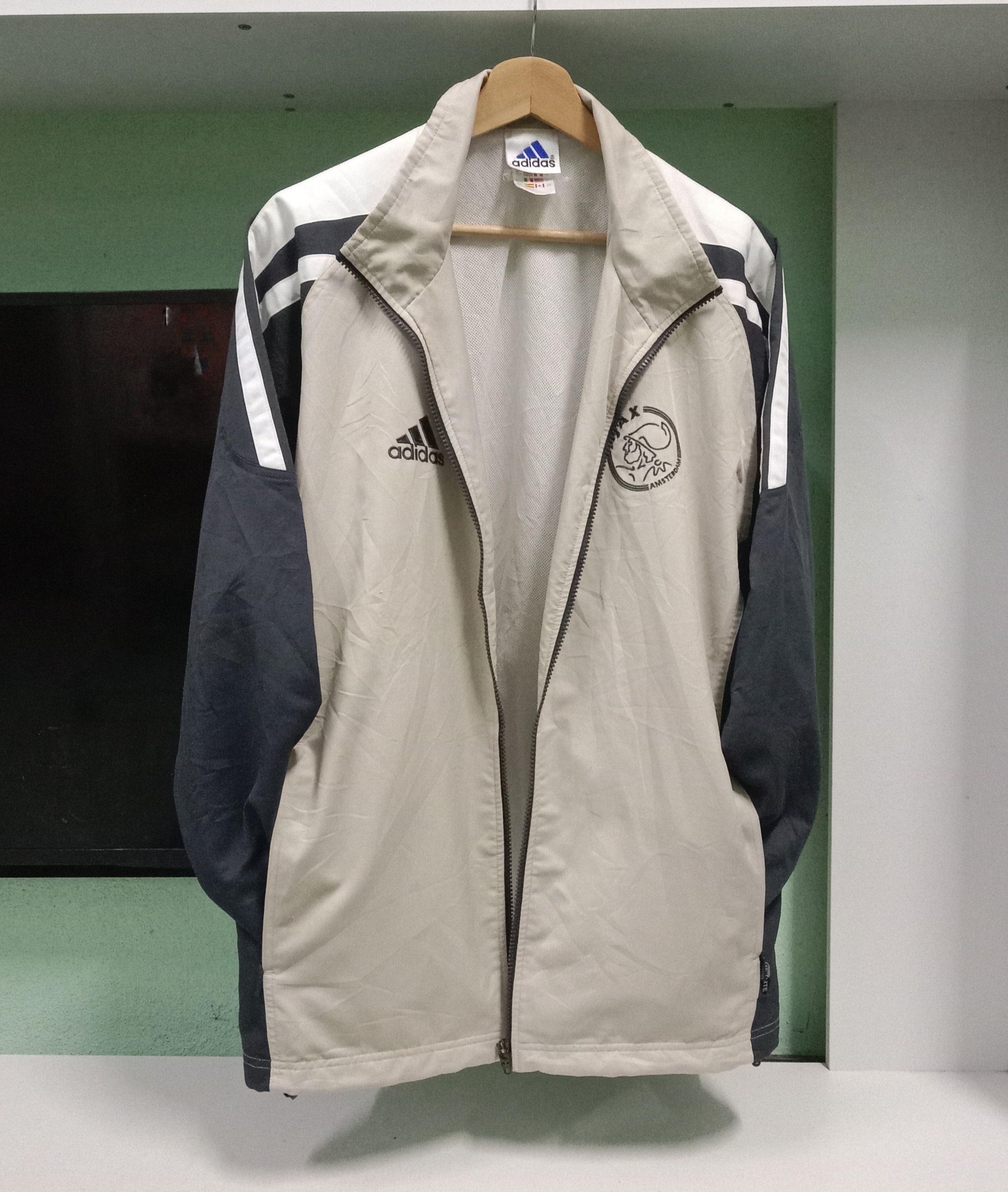 Adidas ADIDAS CLIMALITE Ajax Amsterdam Track Jacket Size US M / EU 48-50 / 2 - 8 Thumbnail