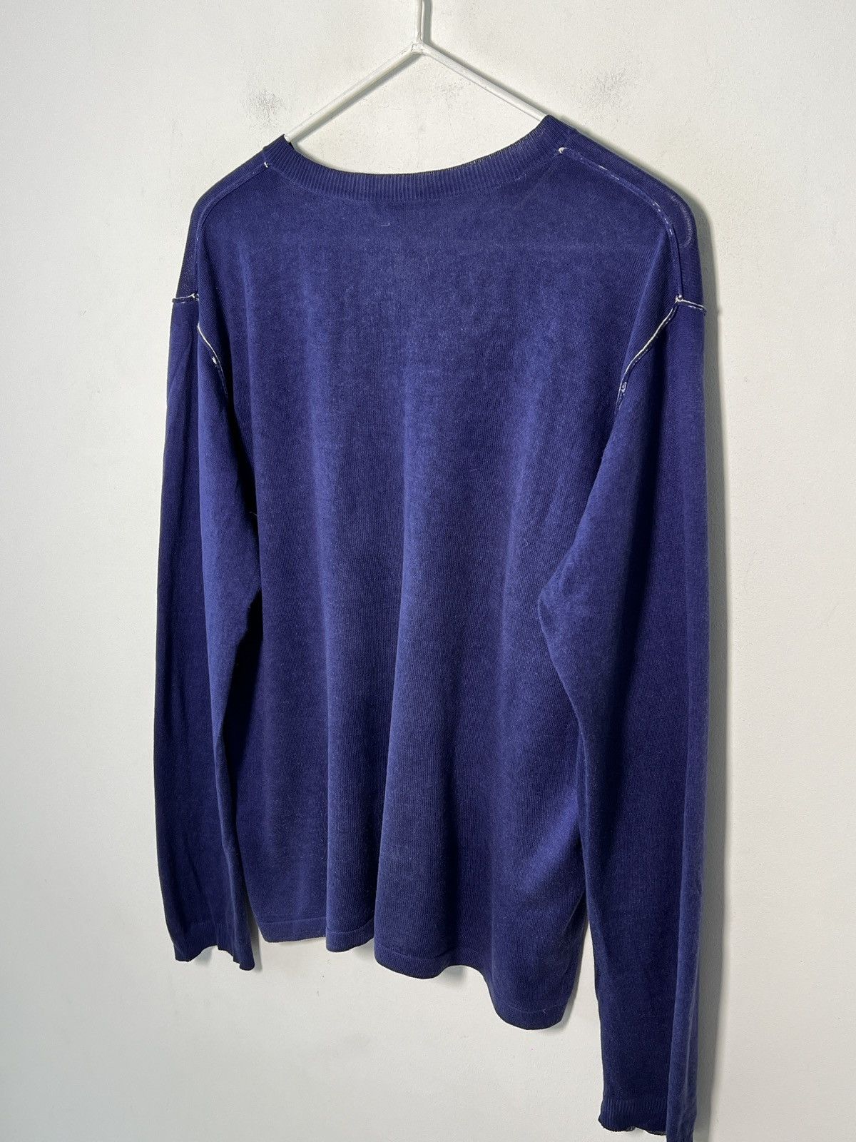 Giorgio Armani Armani Jeans knit in washed-out violet y2k Size US L / EU 52-54 / 3 - 6 Thumbnail