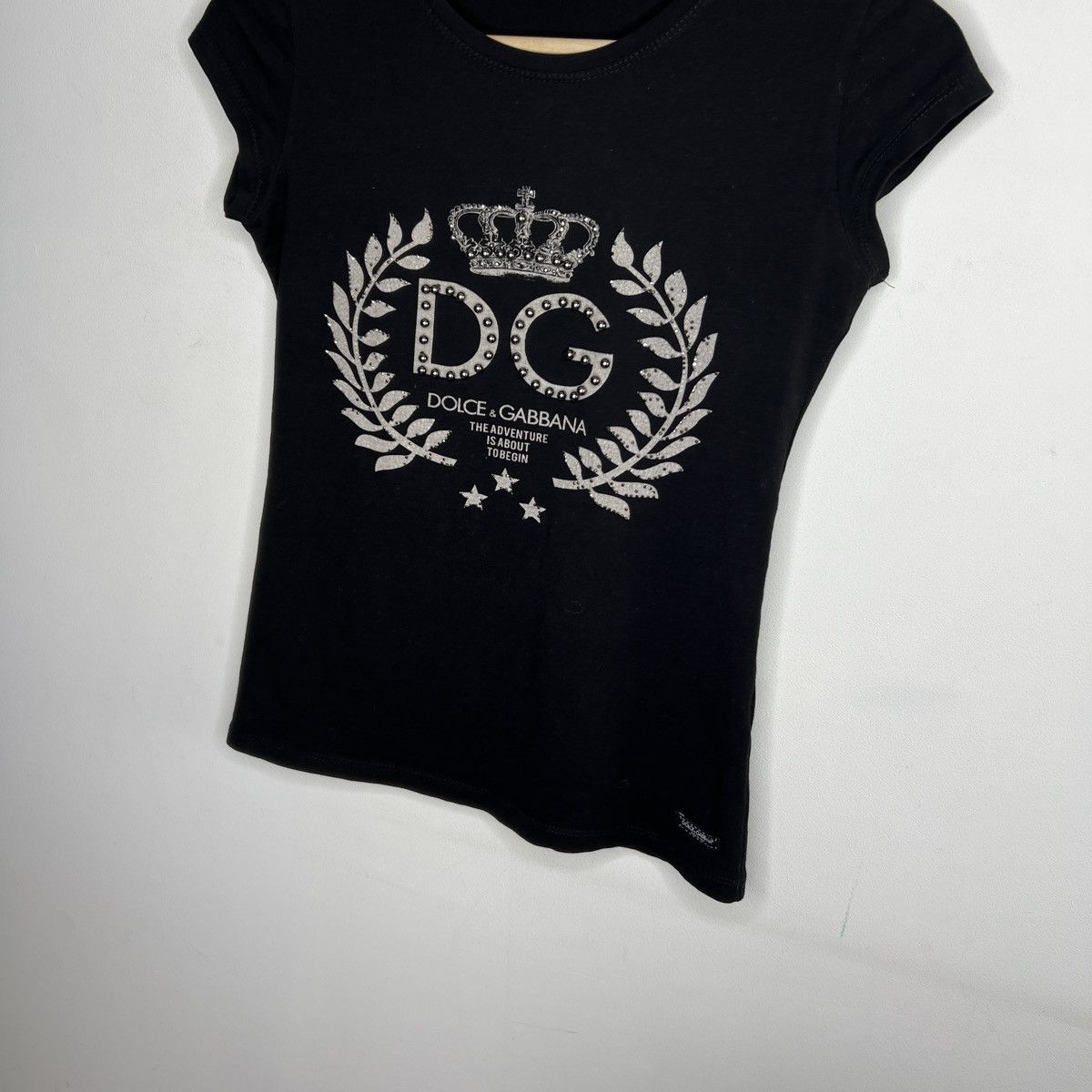 Dolce & Gabbana Dolce & Gabbana D&G huge logo Tshirt top Size S / US 4 / IT 40 - 2 Thumbnail
