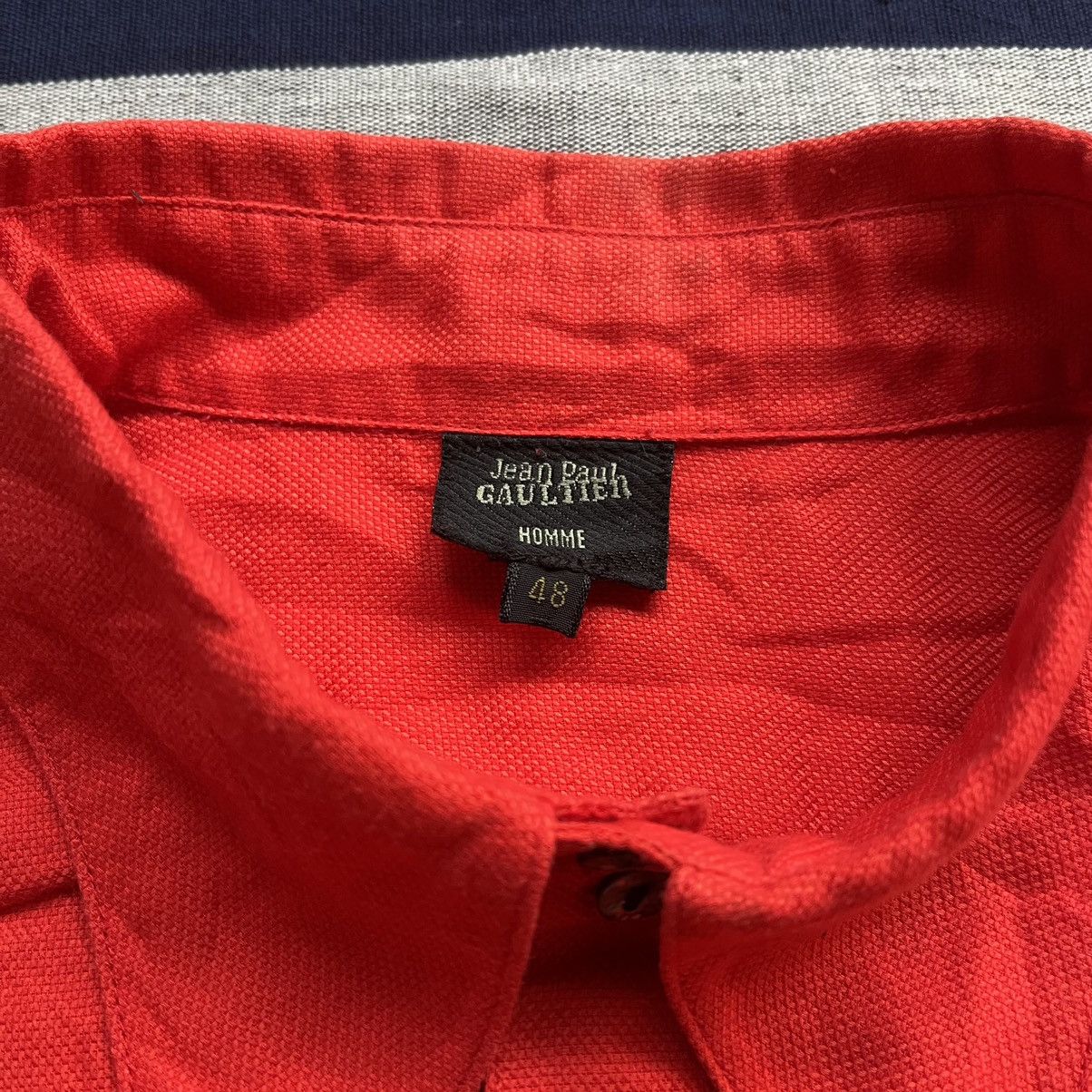Gaultier Homme Objet Jean Paul Guilter Homme Button Up Shirt Size US L / EU 52-54 / 3 - 3 Thumbnail