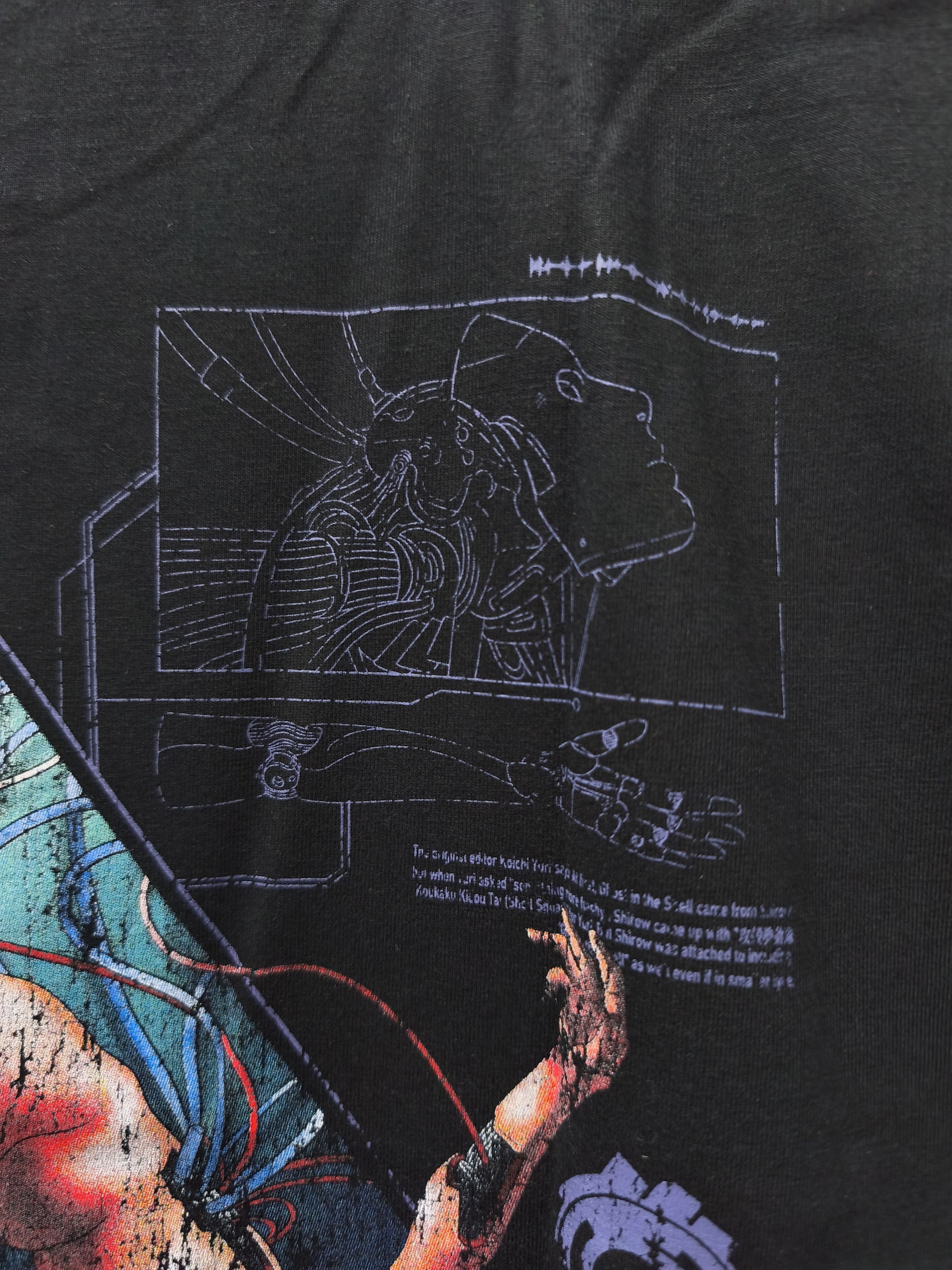 Anime Ghost In The Shell "Matoko Kusanagi" T-shirt Size US XL / EU 56 / 4 - 12 Thumbnail